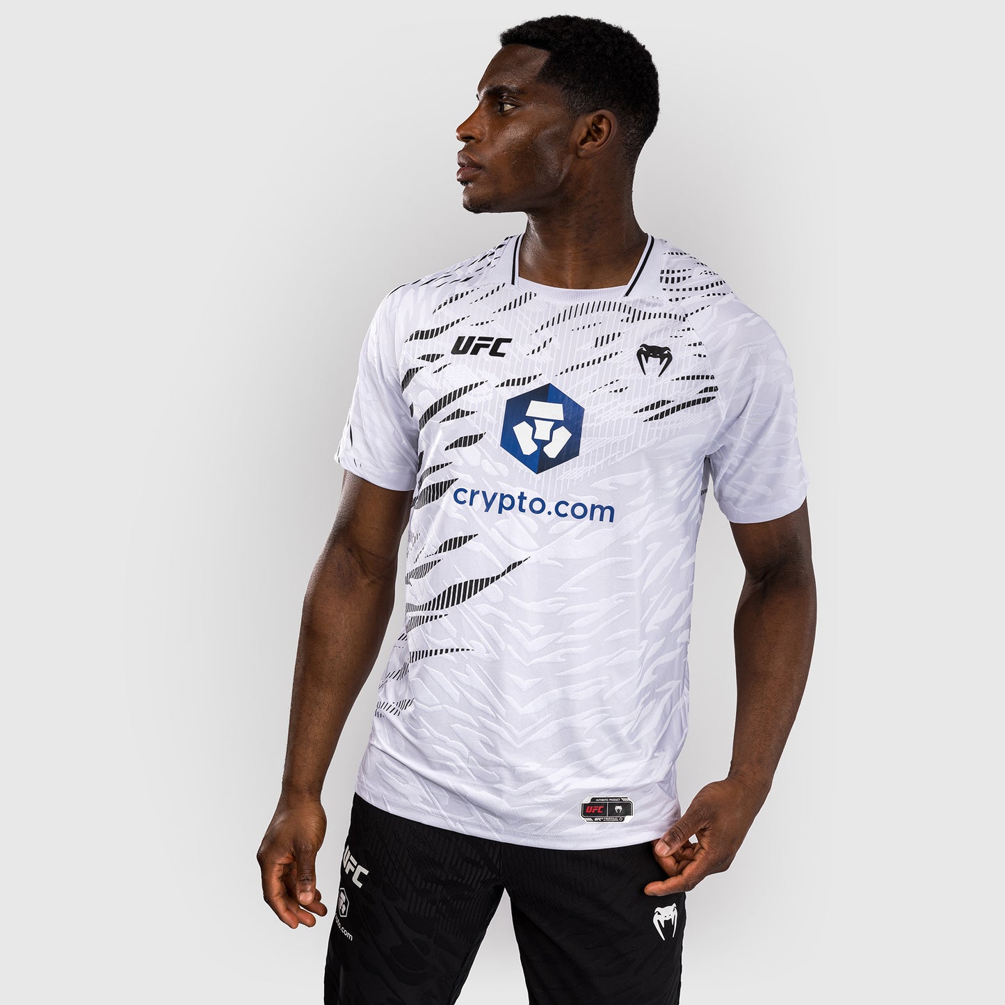 UFC Fusion by Venum Personalized Authentic Fight Night Herren Walkout Jersey - Weiß