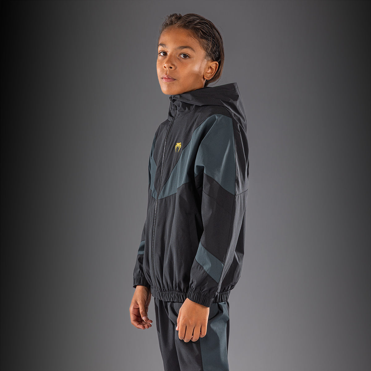 Venum Vectra Kinder-Trainingsjacke - Schwarz/Gold