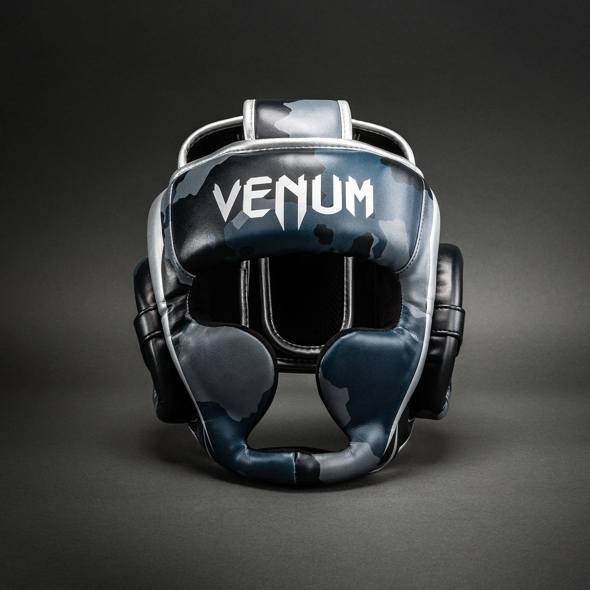 Venum Elite Camo Kopfschutz – Dunkelmarineblau/Blau