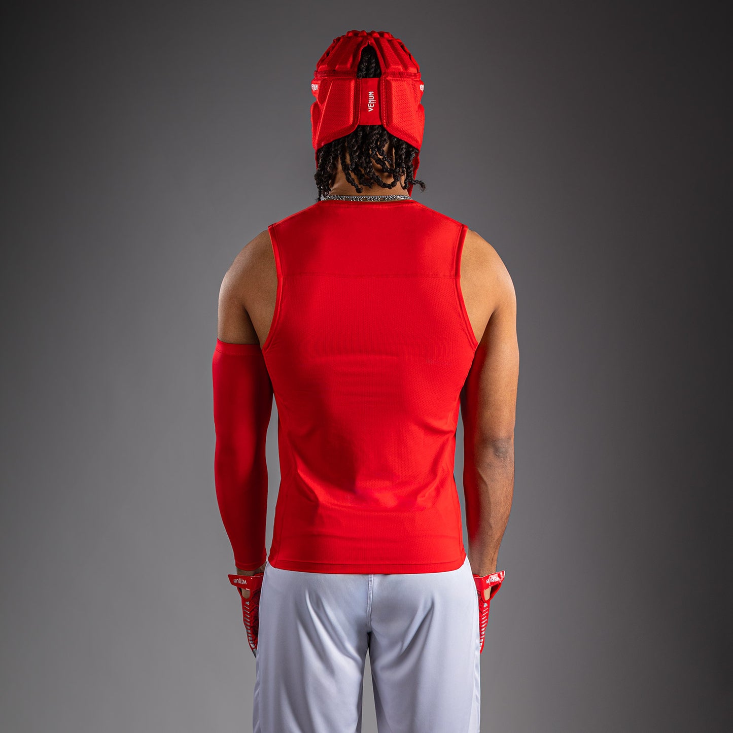 Venum Elite Fußball Ärmelloses Kompressionsshirt - Rot