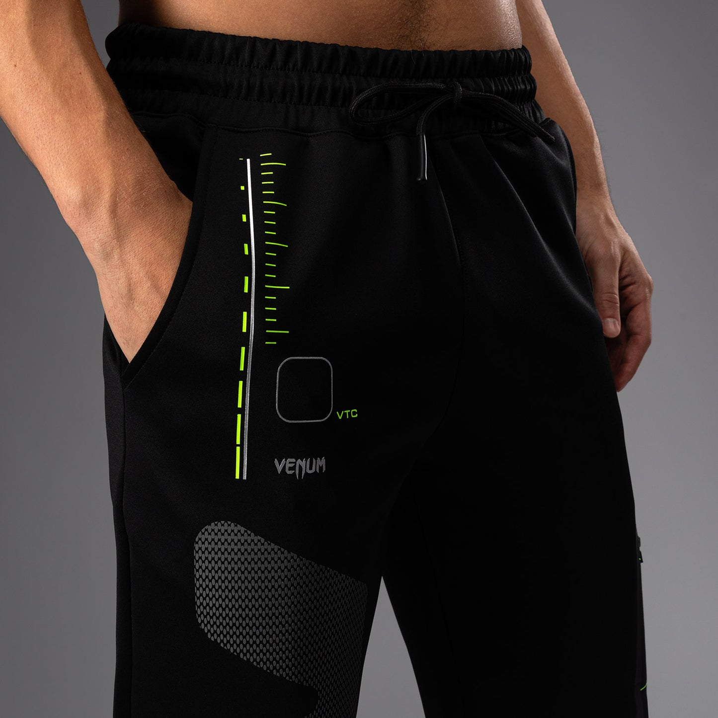 Venum Training Camp 4.0 Jogginghose - Schwarz/Neongrün