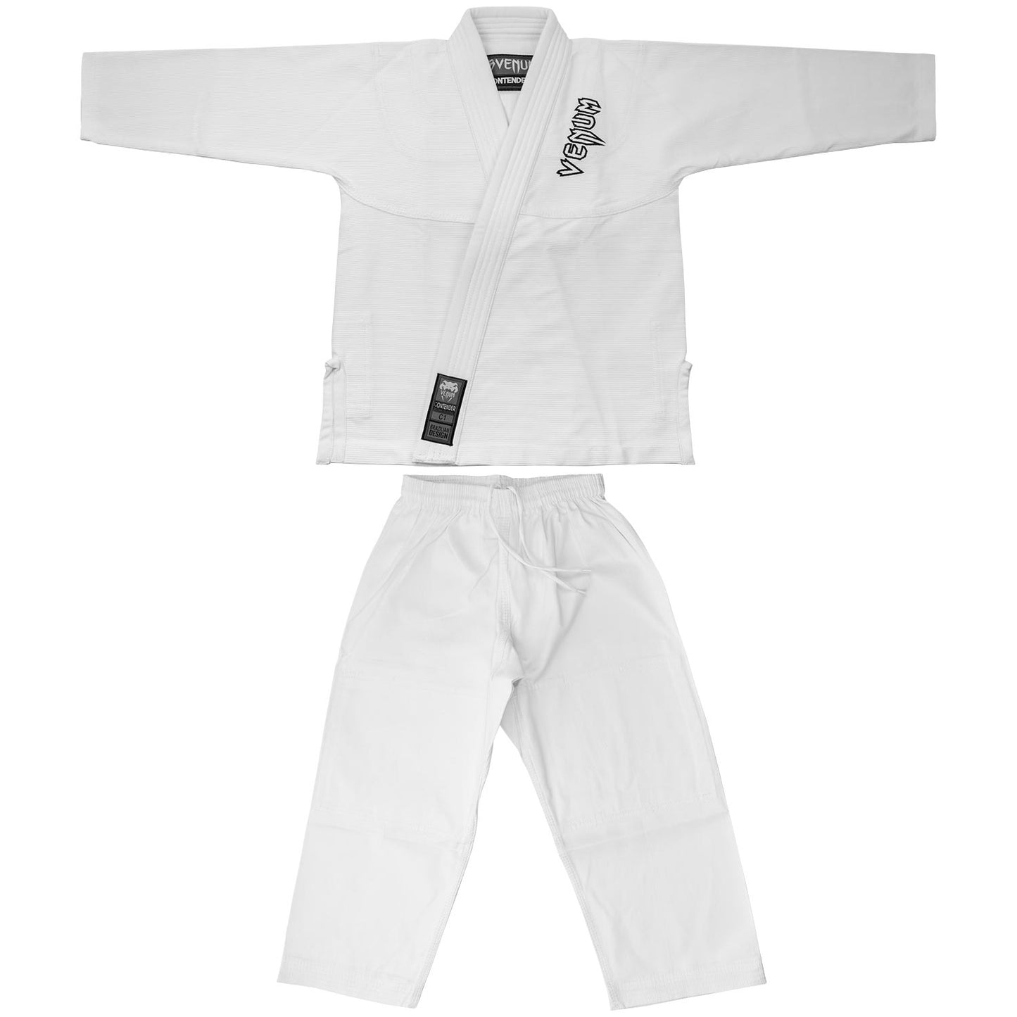 Venum Contender Kids BJJ Gi (Weißer Gürtel angeboten) - Weiß