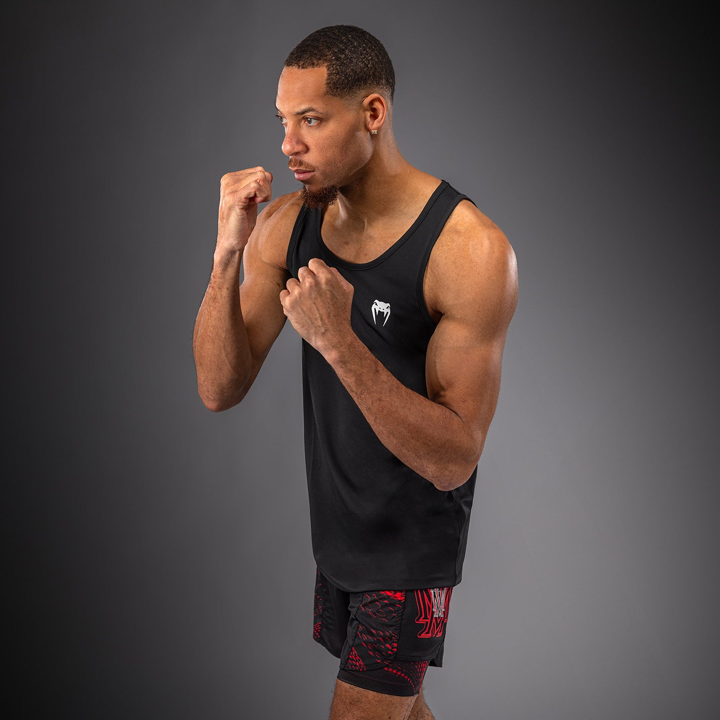 Venum Contender Tanktop – Schwarz/Weiß