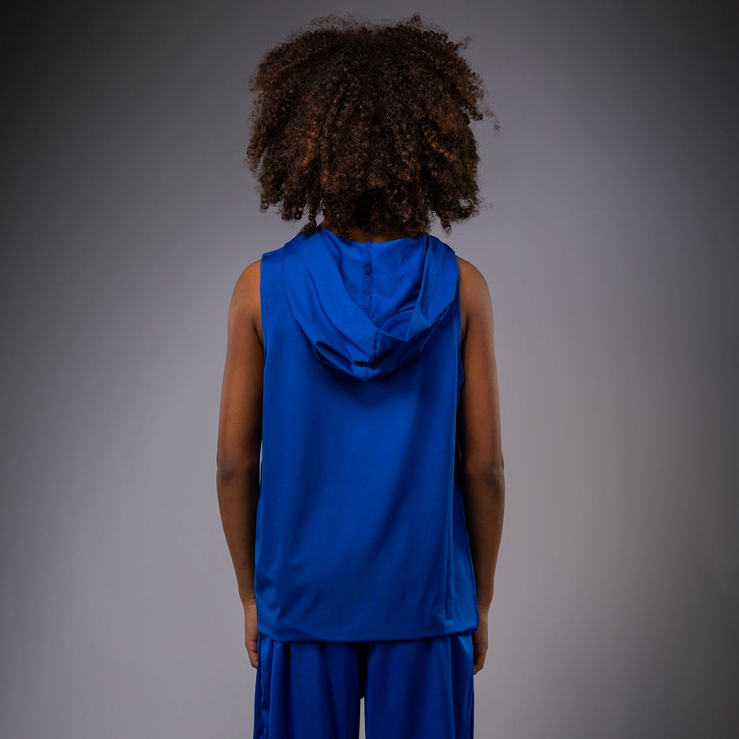 Venum Elite Ärmelloser Dry-Tech Hoodie für Kinder - Königsblau