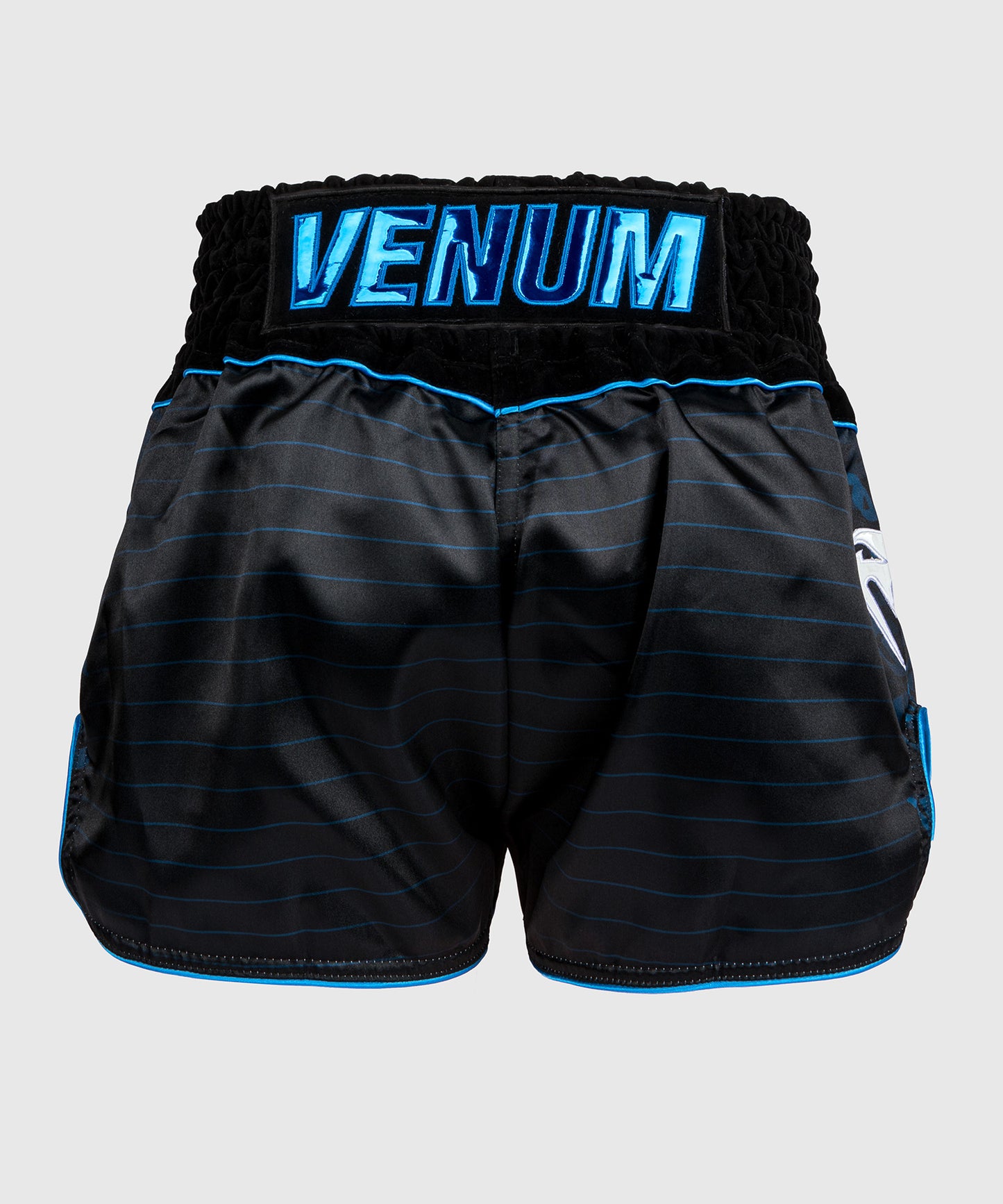 Venum Attack Muay Thai Shorts - Schwarz/Blau