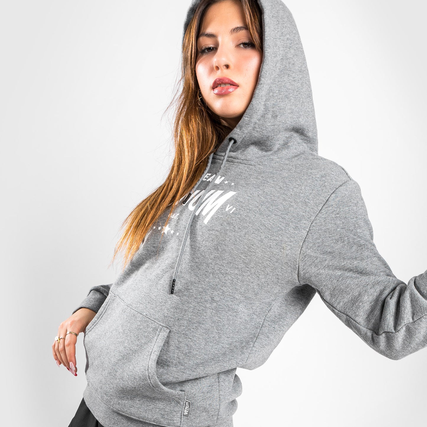 Venum Team 2.0 Hoodie für Frauen - Hellgrau