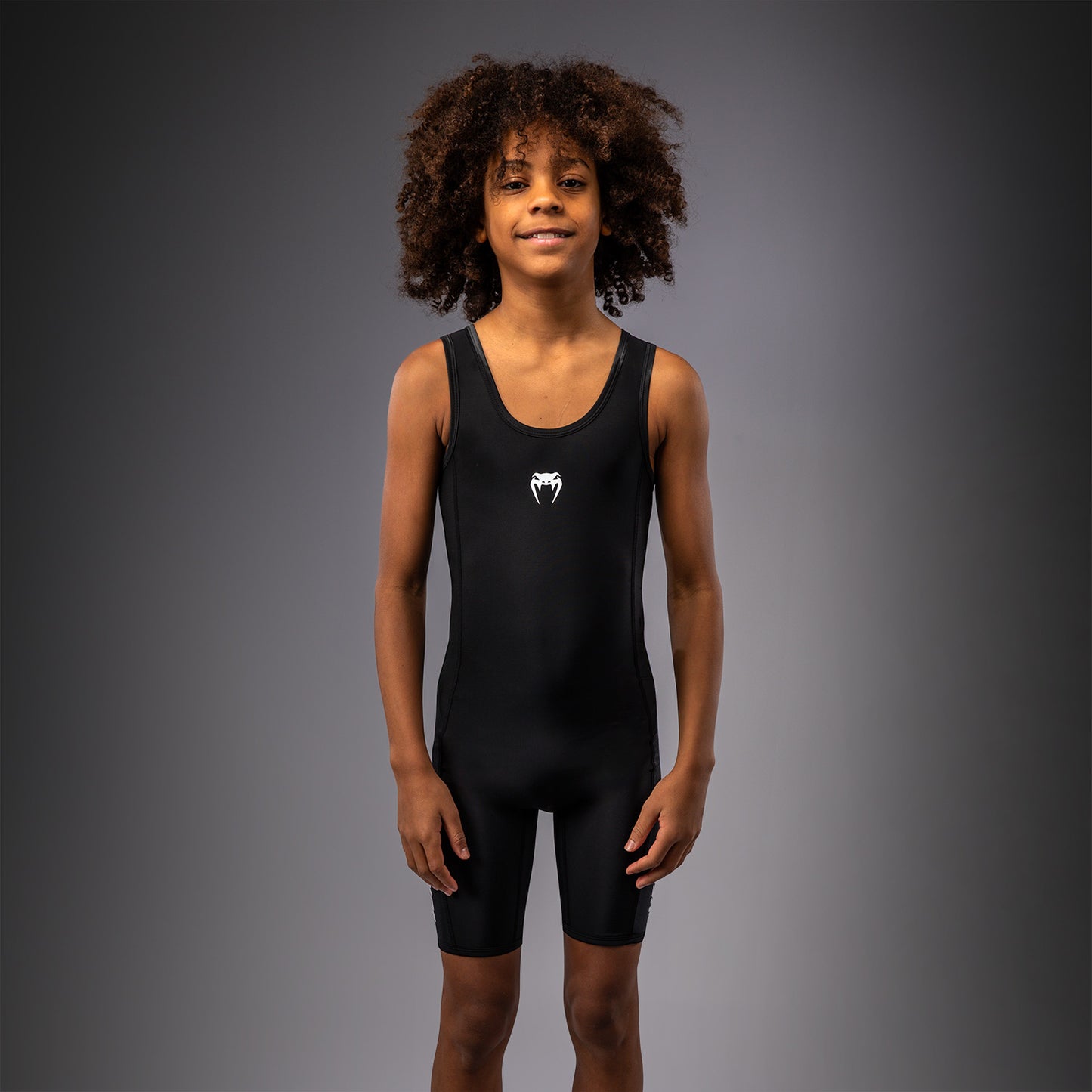Venum Challenger Ringersinglet Für Kinder – Schwarz