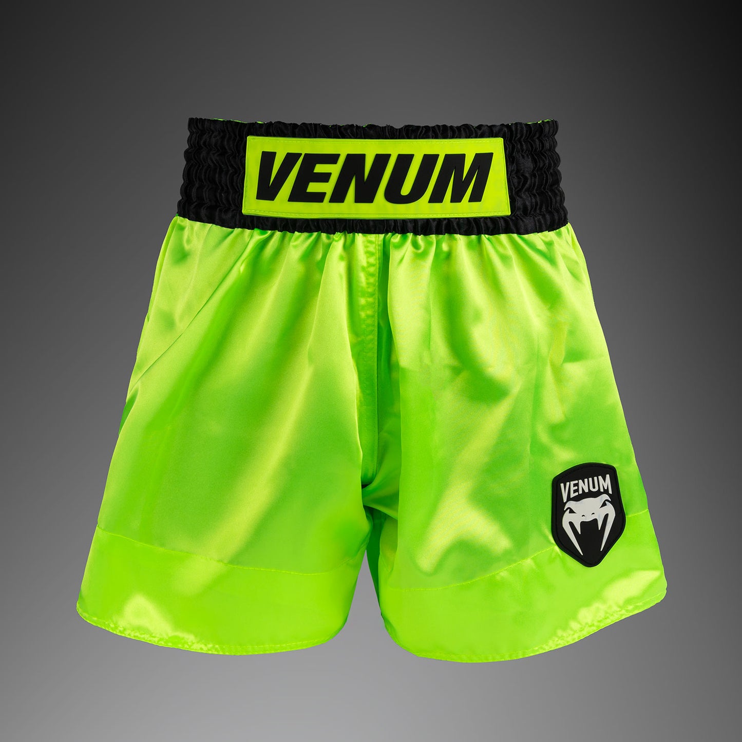 Venum Classic Evo Muay Thai Shorts – NeonGelb/Schwarz