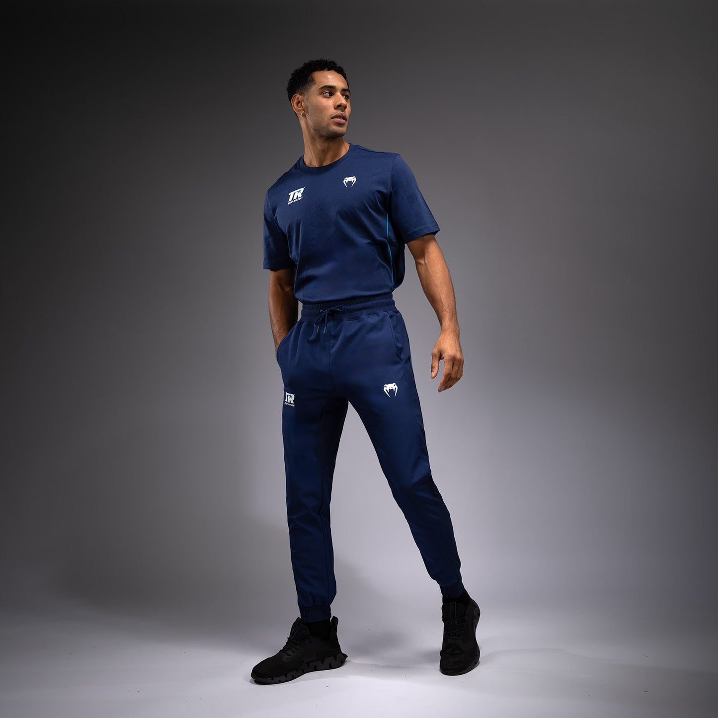 Venum x Top Rank Original Herren Performance Jogginghose - Marineblau
