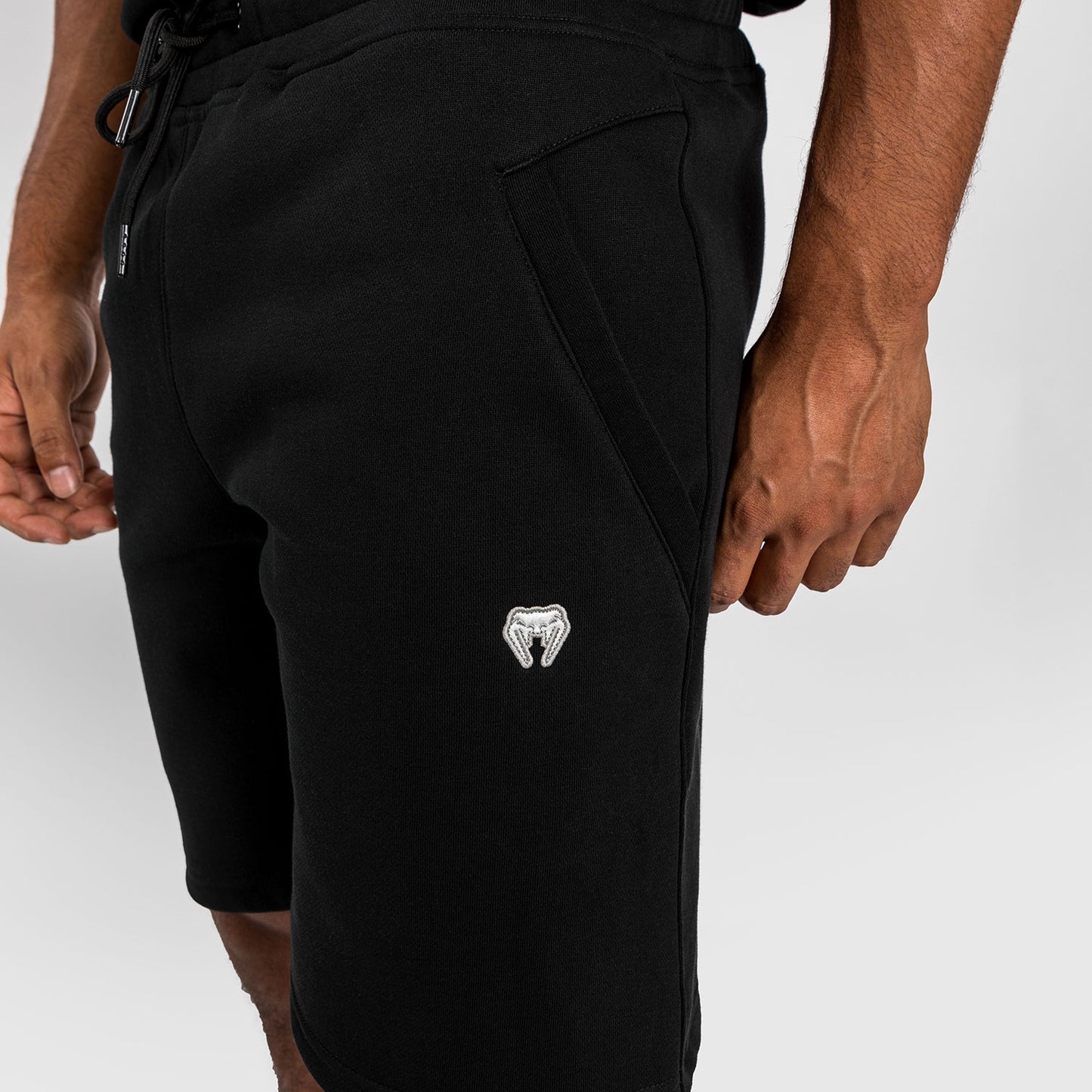 Venum Silent Power Baumwoll-Short - Schwarz