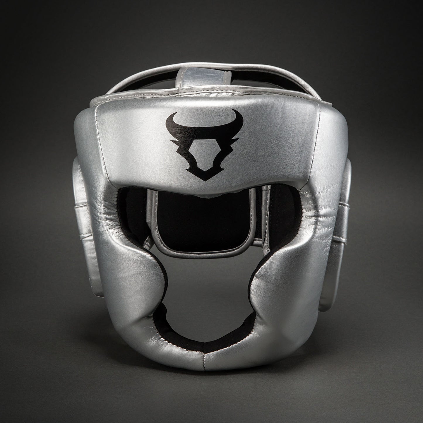 Ringhorns Charger by Venum Kopfschutz – Silber/Schwarz