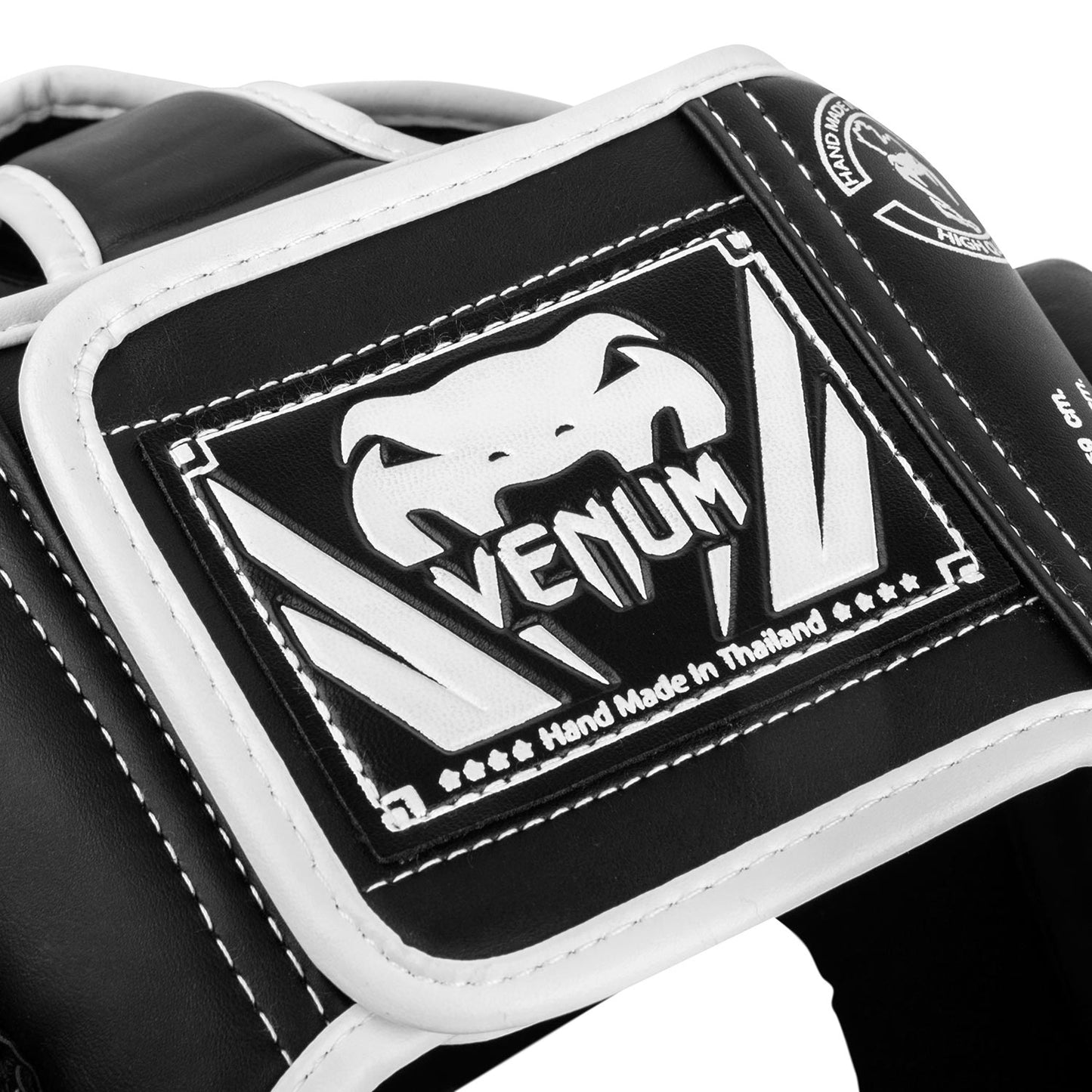 Venum Elite Kopfschutz- Schwarz/Weiß