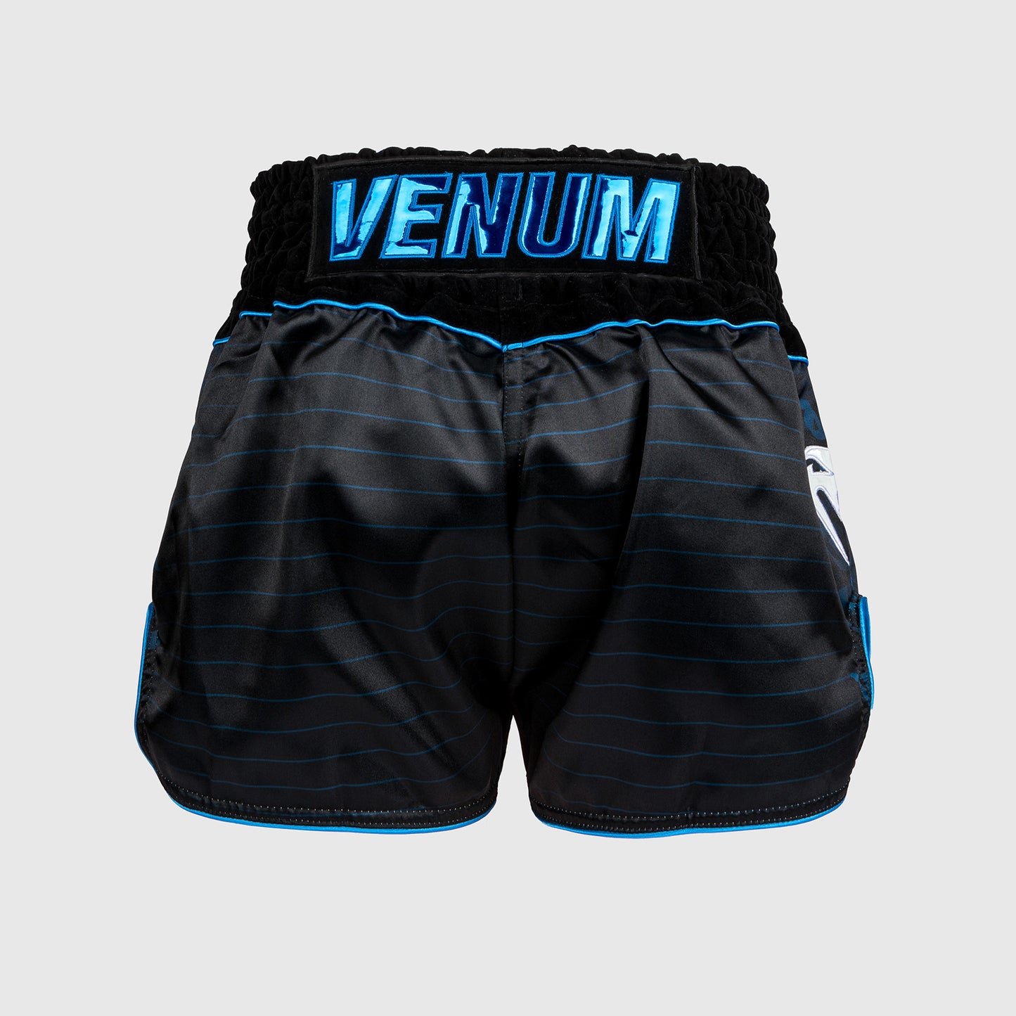 Venum Attack Muay Thai Shorts - Schwarz/Blau