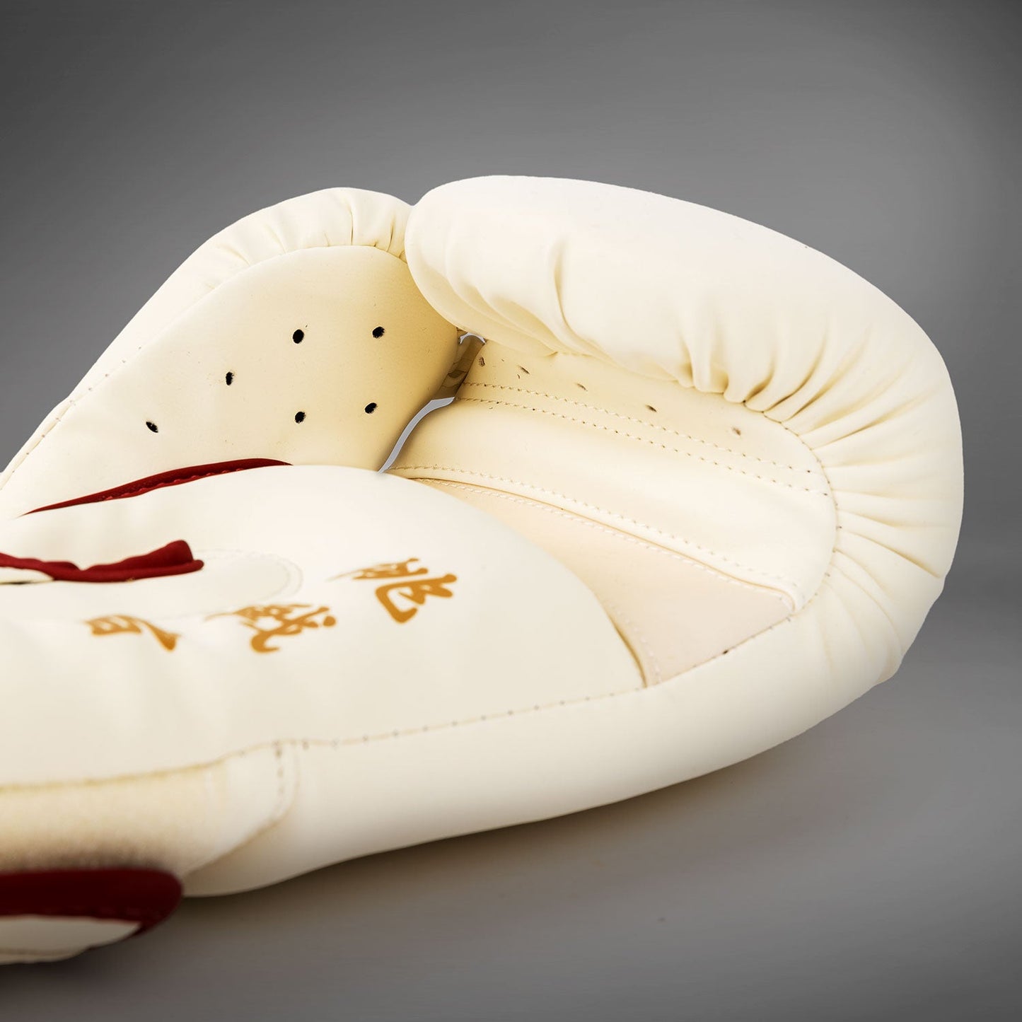 Venum Serpenti Boxhandschuhe – Elfenbein/Burgunder