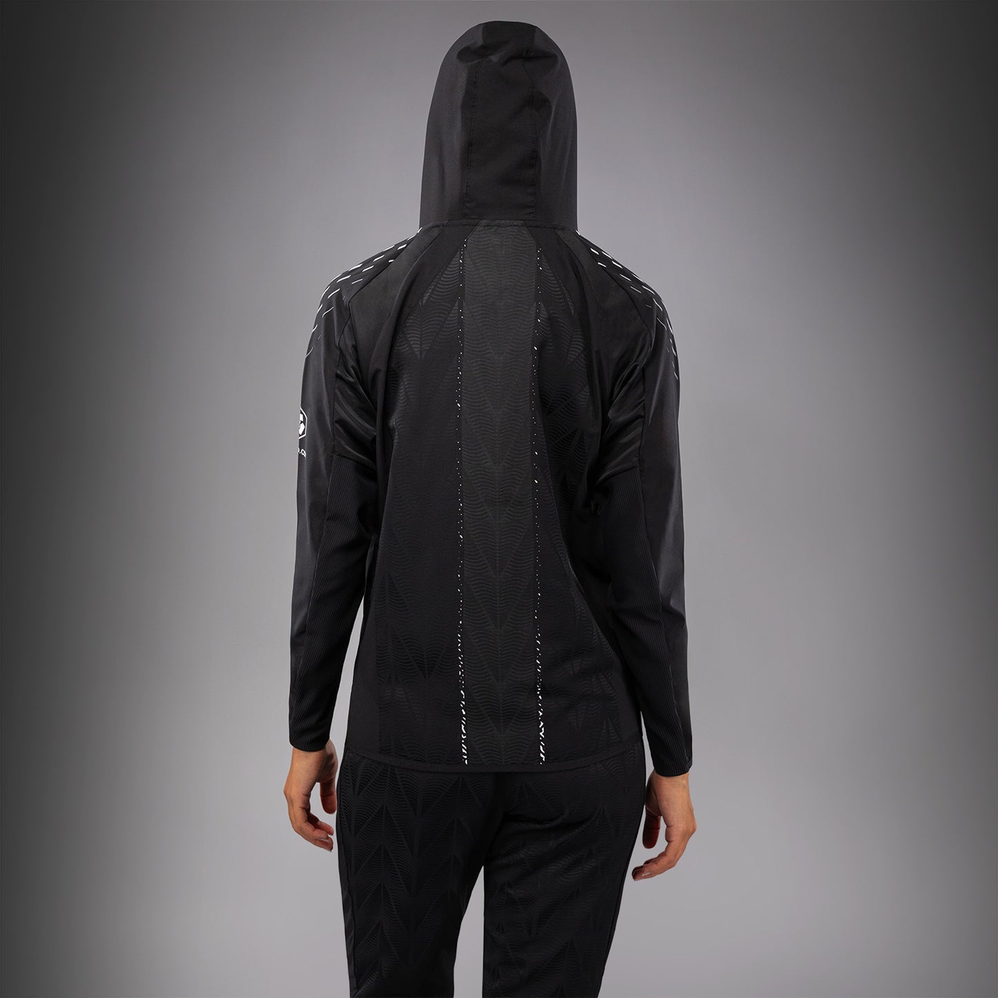 UFC Zenith by Venum Authentic Fight Night Kapuzenjacke Damen Personalisiert - Schwarz