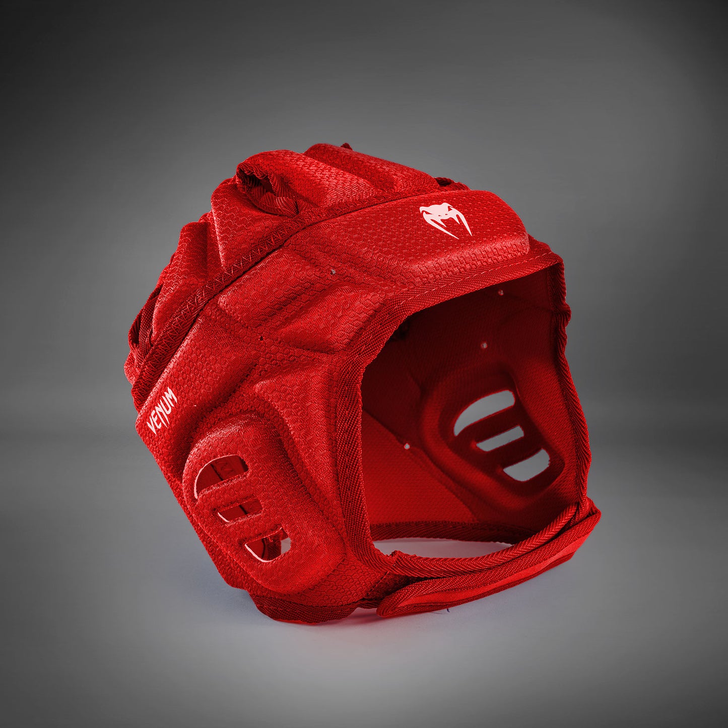 Venum Elite Protect Softshell Helm – Rot/Weiß