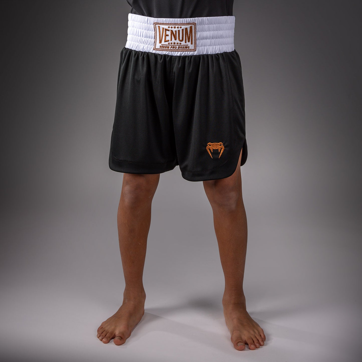 Venum Classic Boxshorts Für Kinder – Schwarz/Gold