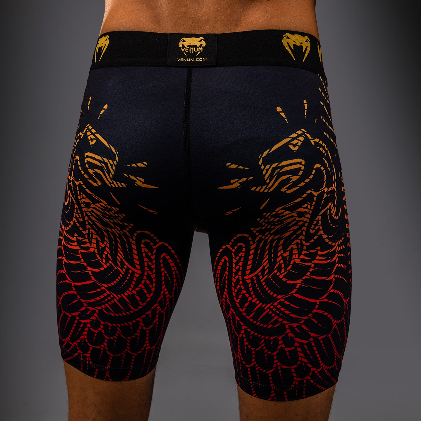 Venum Quetzal Fury Vale Tudo - Schwarz/Fury Rot/Tangerine