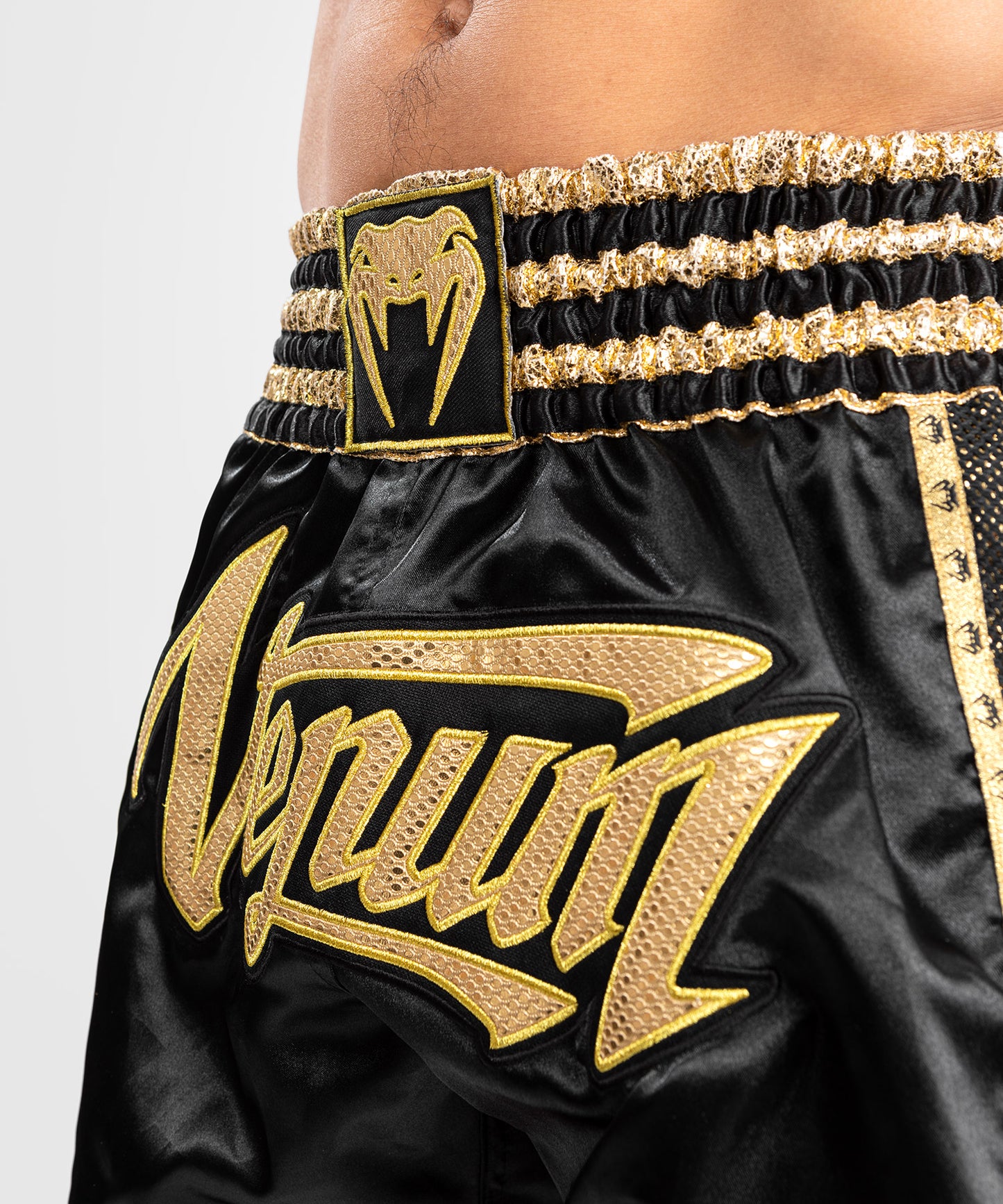 Venum Absolute 2.0 Muay Thai Shorts - Schwarz/Gold