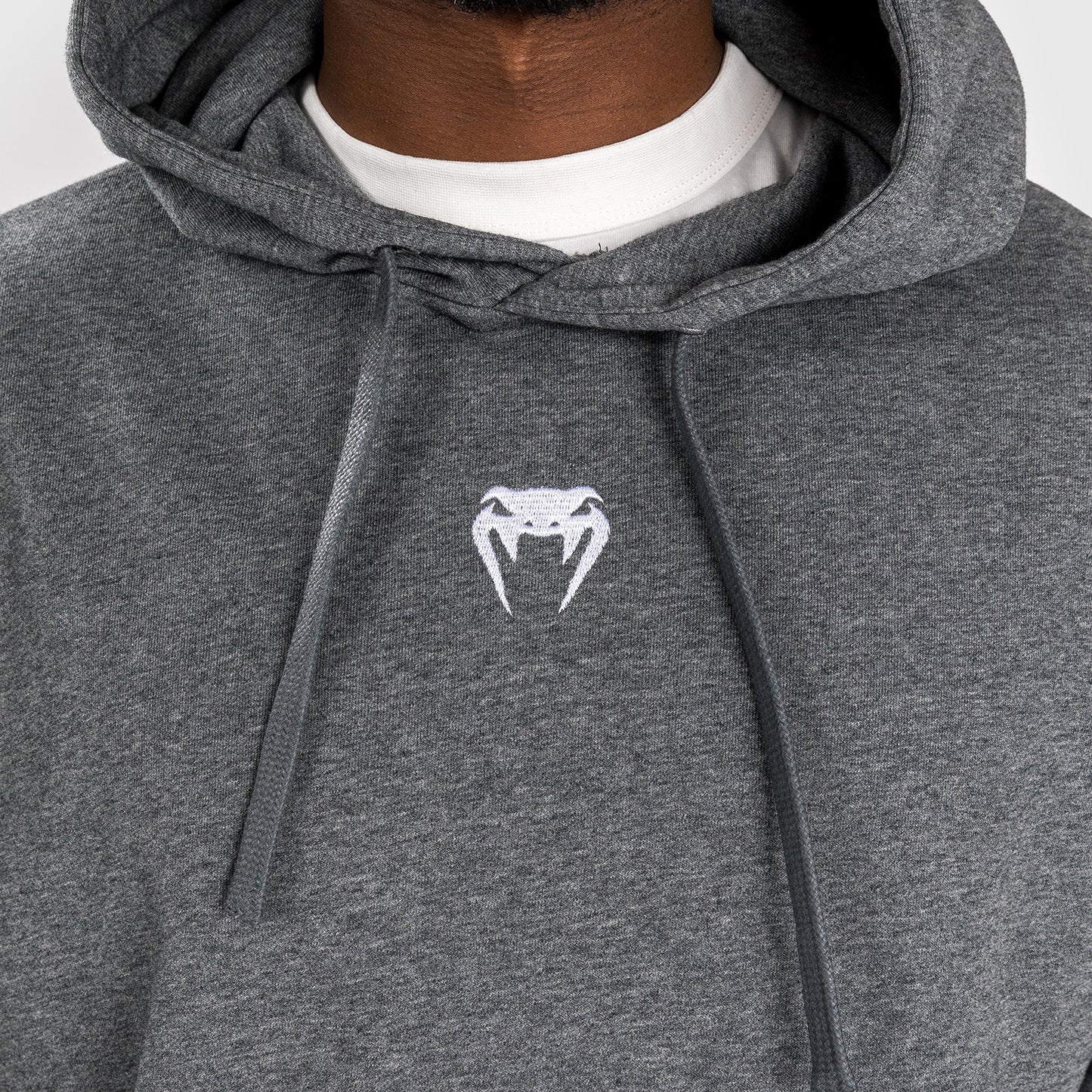 Venum Vortex XL Lite Herren Hoodie - Dunkel Heather Grau