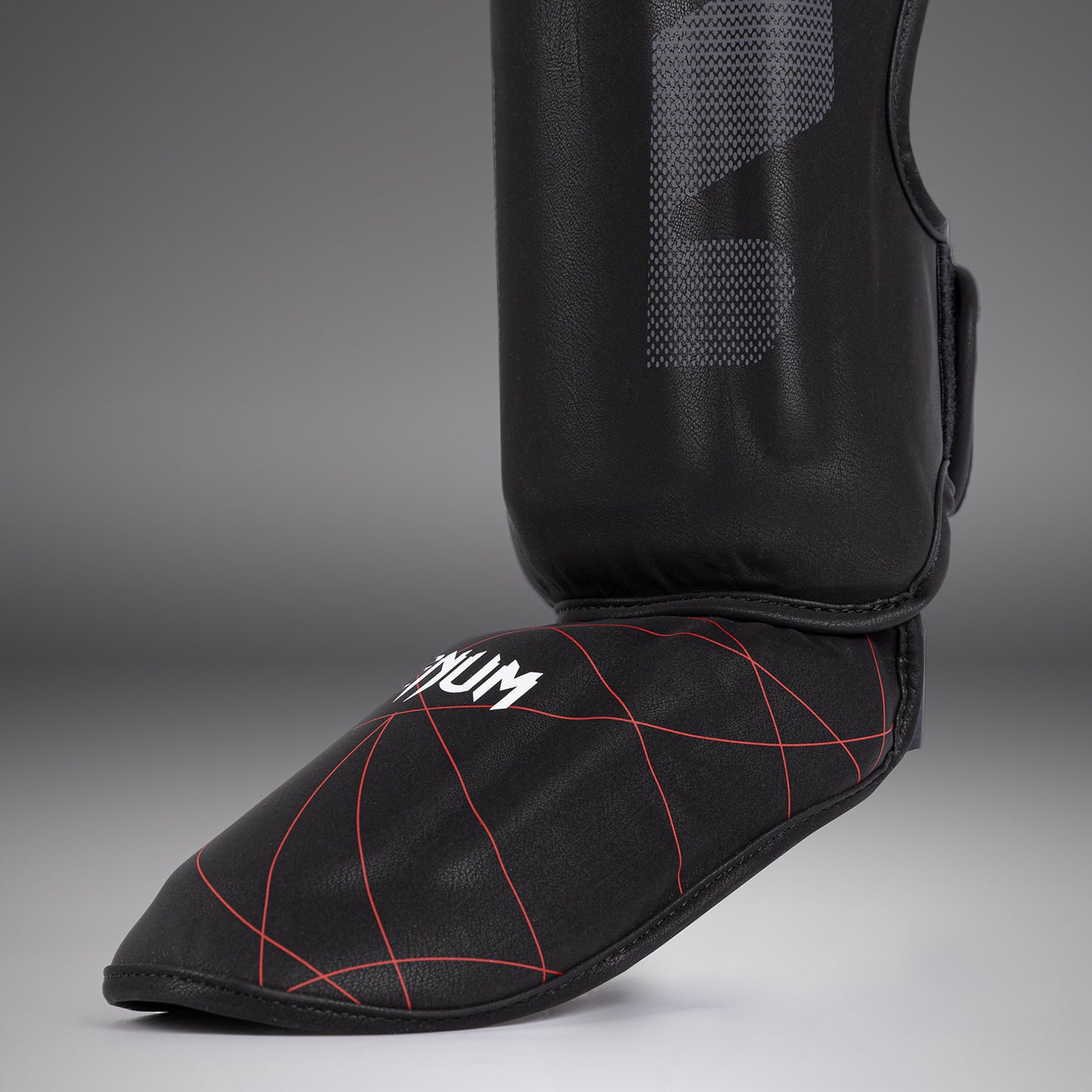 Venum Tactical XT Schienbeinschoner - Schwarz/Feuerrot