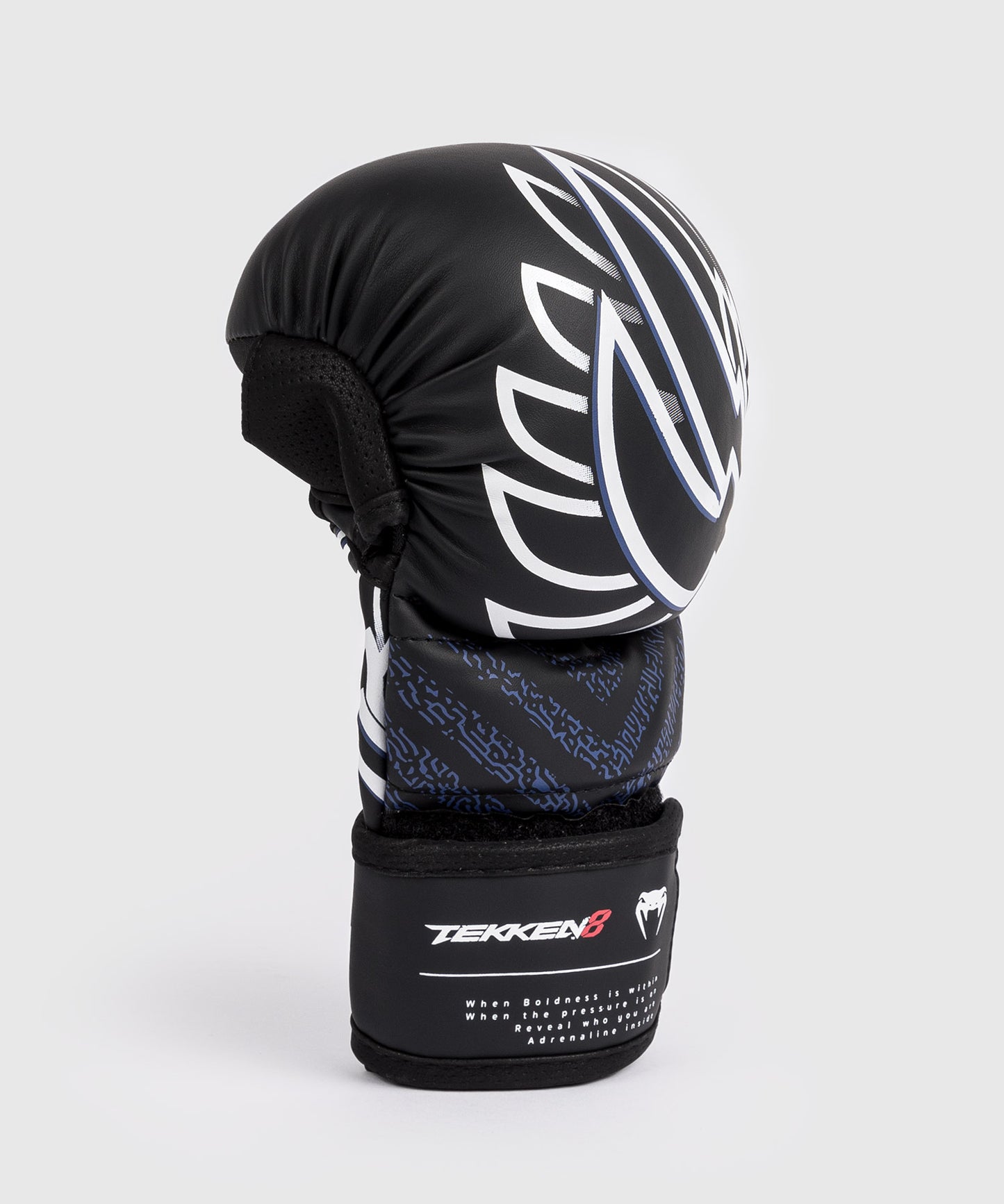 Venum x TEKKEN 8 - Jin Kazama MMA Sparring Handschuhe - Blau/Schwarz/Weiß