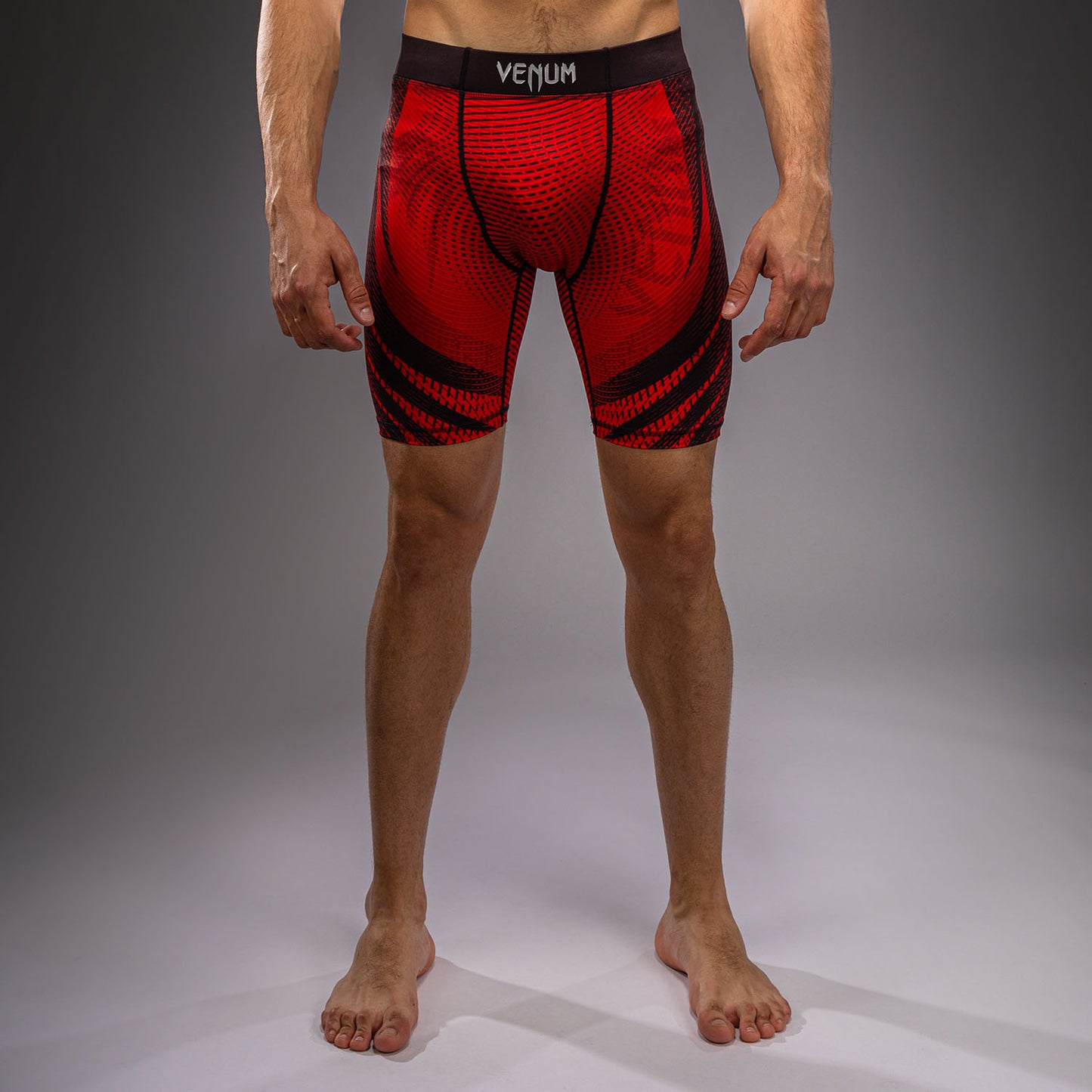 Venum Galactic 3.0 Kompressionsshort - Rot/Silber