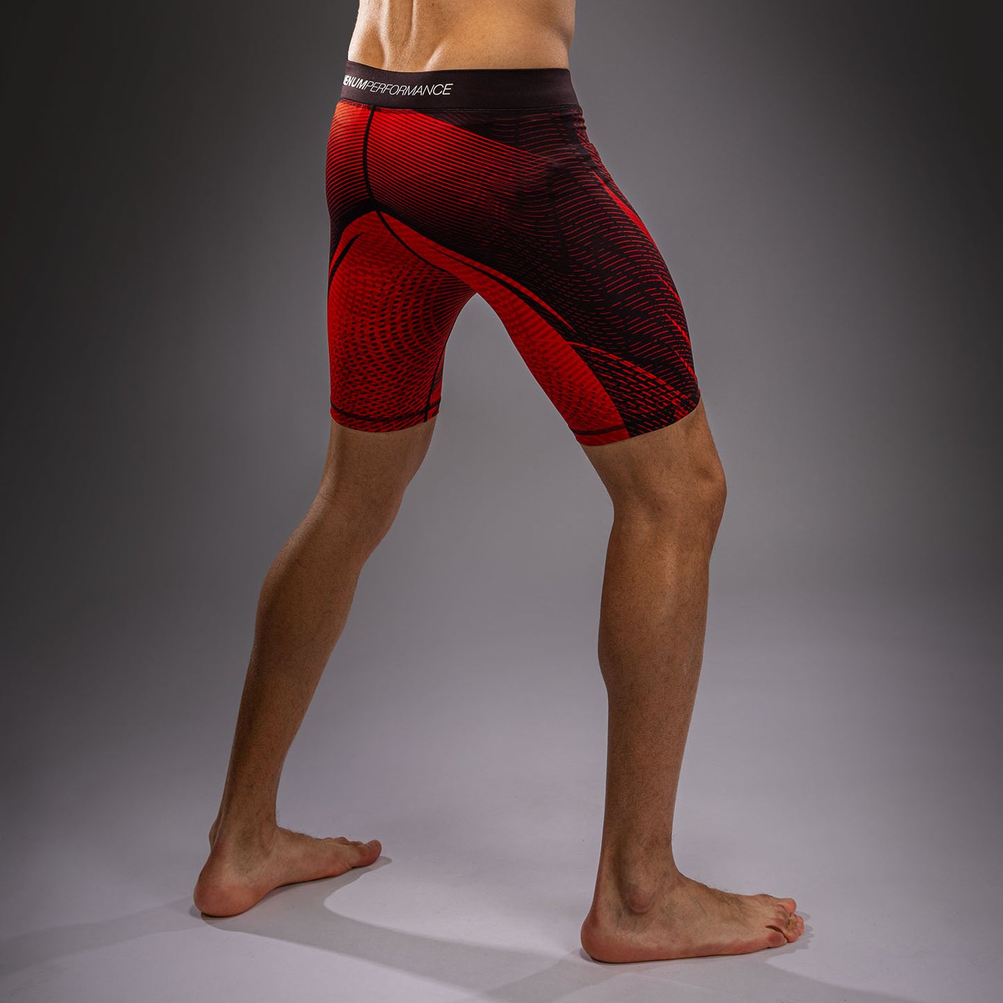 Venum Galactic 3.0 Kompressionsshort - Rot/Silber