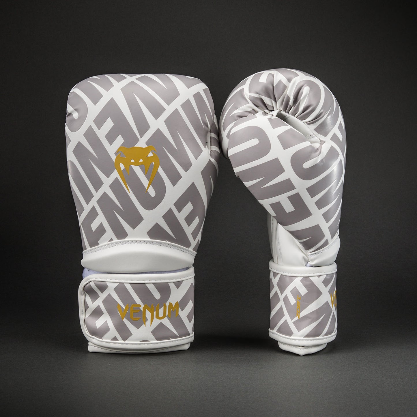 Venum Contender 1.5 XT 3D Boxhandschuhe – Weiß/Gold