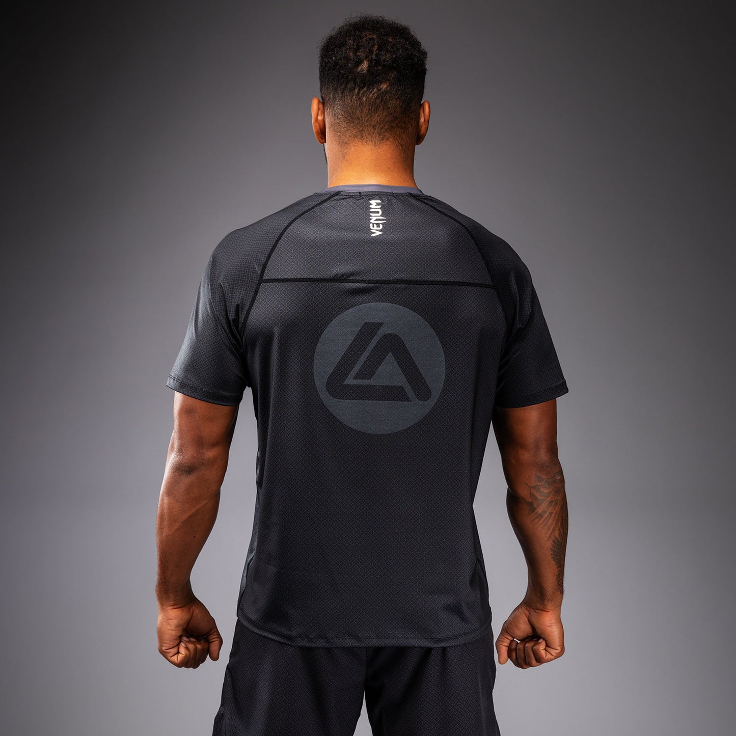 Venum x Roger Gracie Academy Dry‑Tech‑T‑Shirt - Schwarz