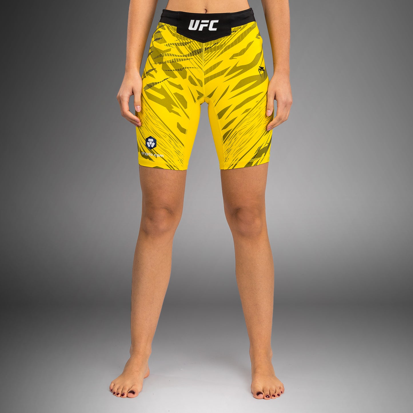 UFC Fusion by Venum Authentic Fight Night Damen Vale Tudo Short - Long Fit - Gelb