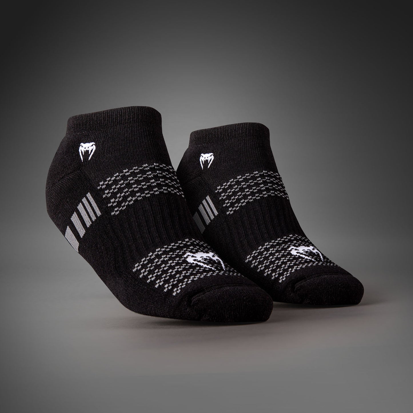 Venum Vector Invisible Socken 3er Pack - Schwarz/Grau