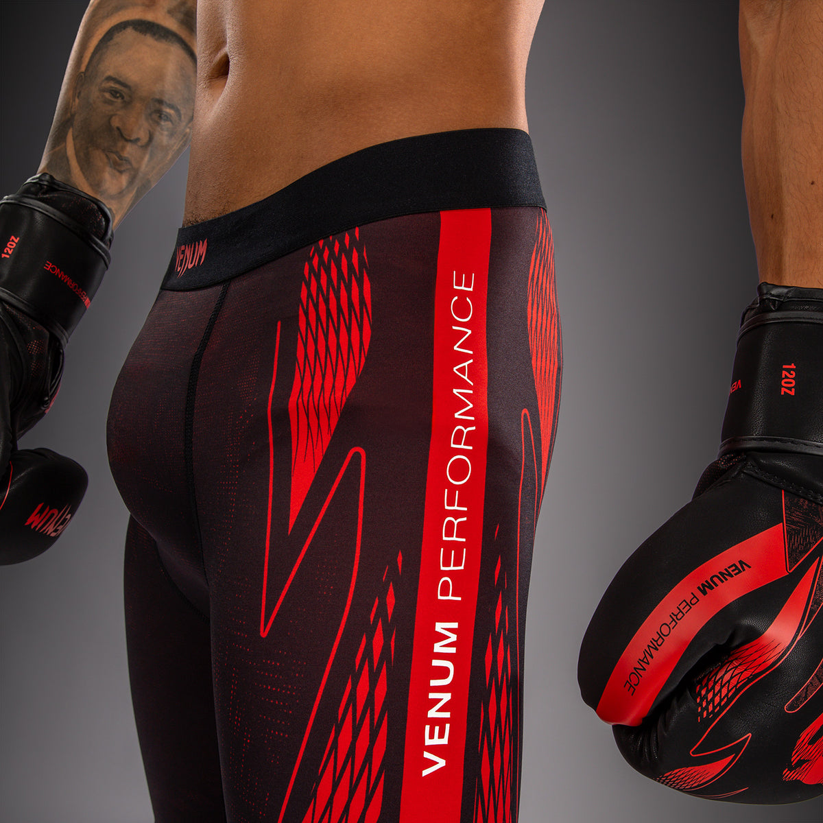 Venum Amazonia Reborn Kompressionsshorts - Schwarz/Rot