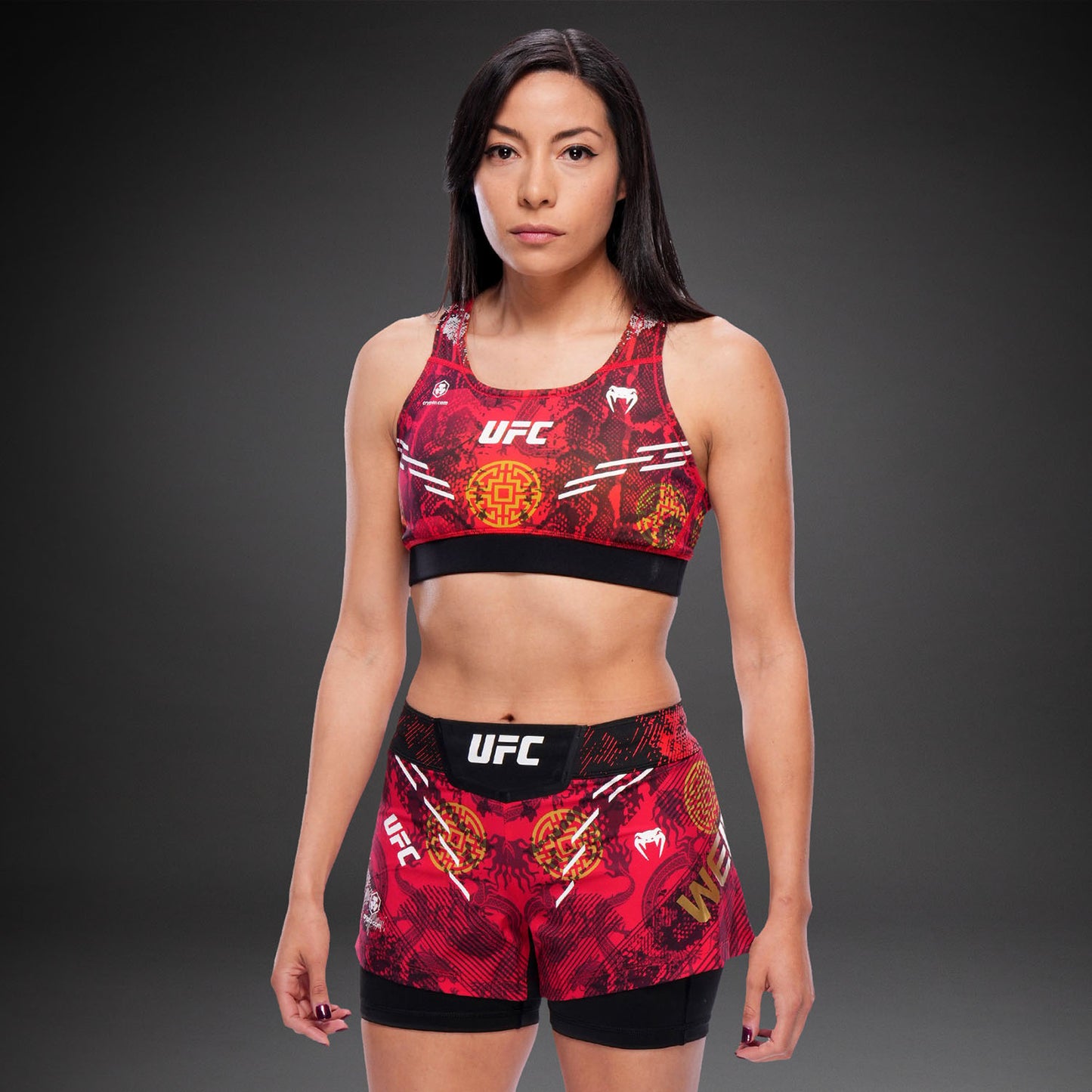 UFC Unrivaled by Venum Zhang Weili Damen Sport-BH - Rot