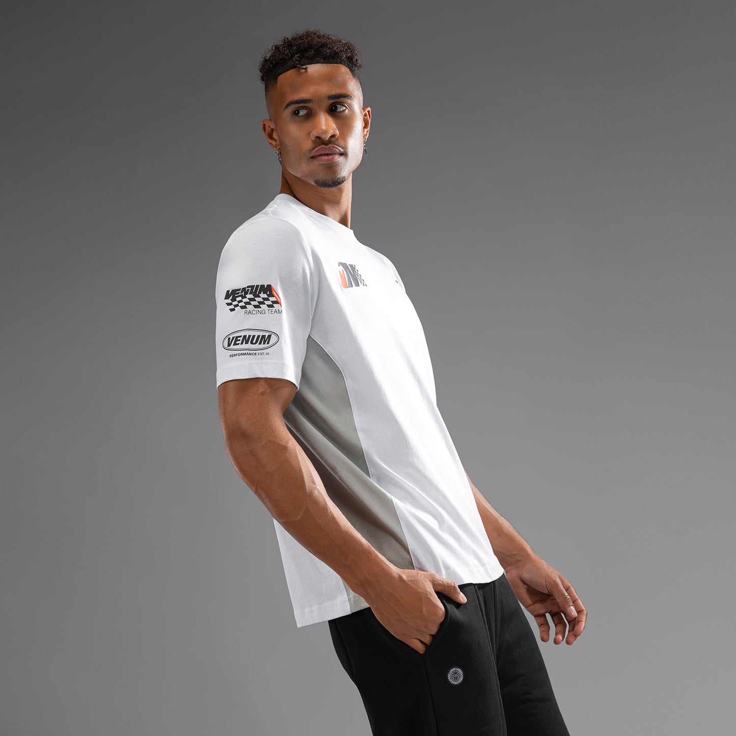 Venum Motorsport T-Shirt - Schnee Weiß