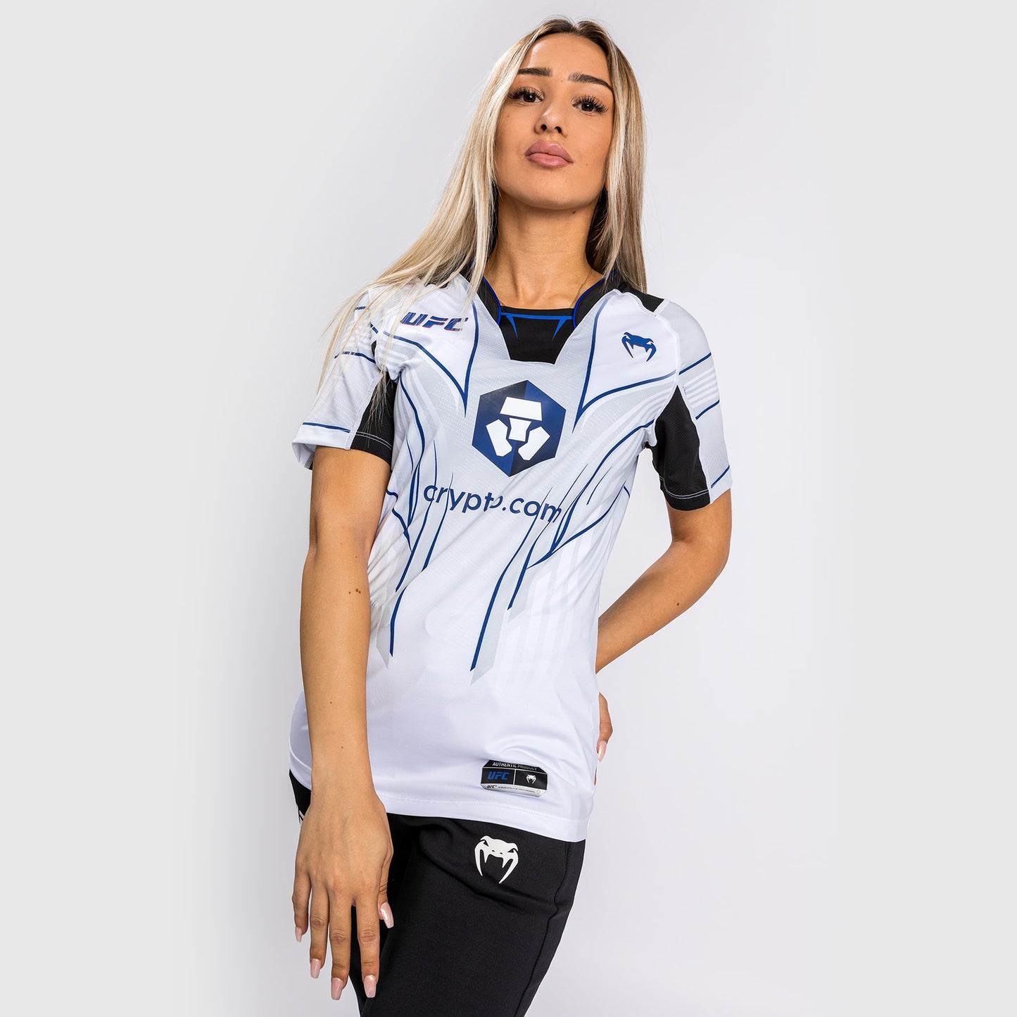 Venum UFC Authentic Fight Night 2.0 Midnight Edition Damen-Walkout-Trikot – Eis