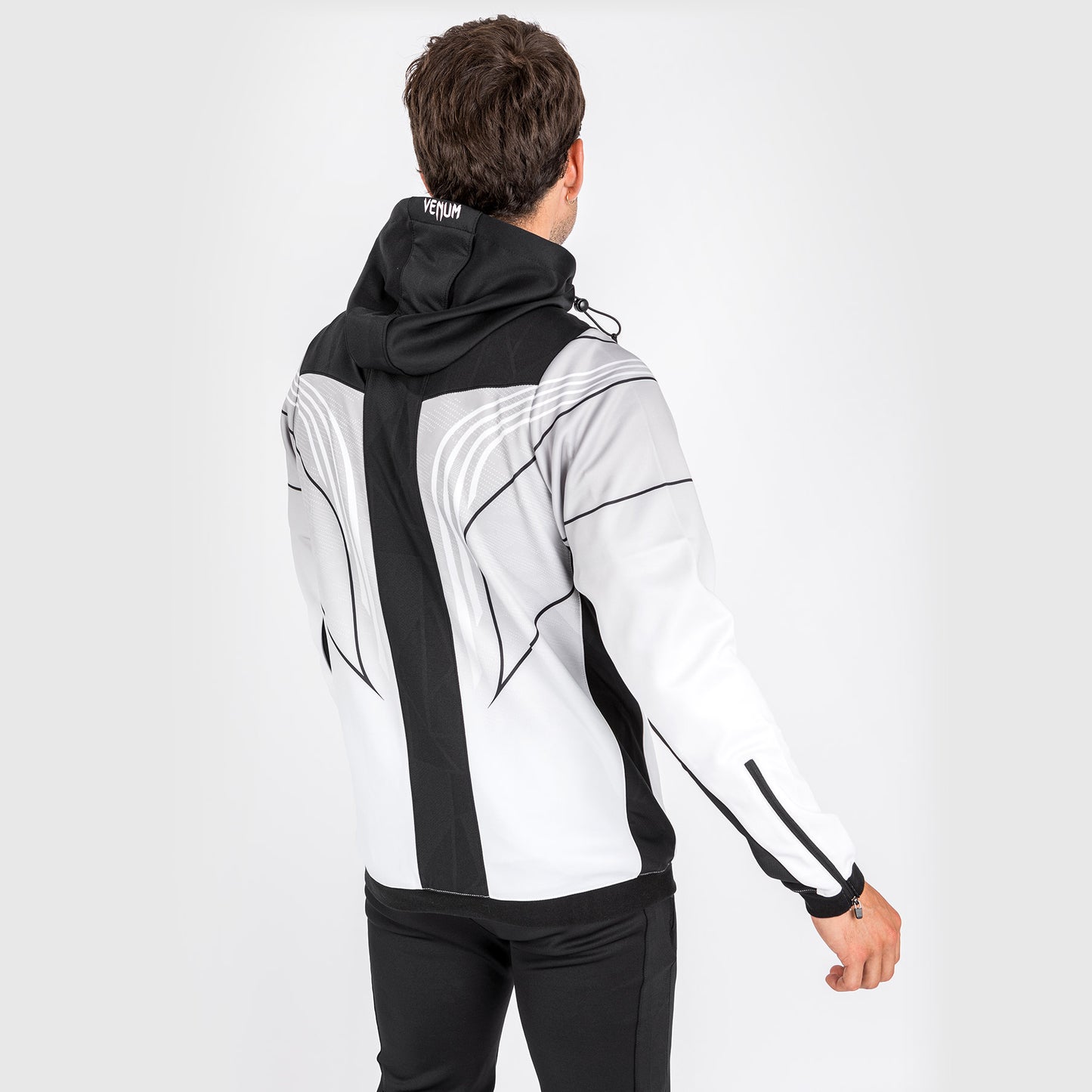 UFC Venum Authentic Fight Night 2.0 Männer Walkout Hoodie - weiß