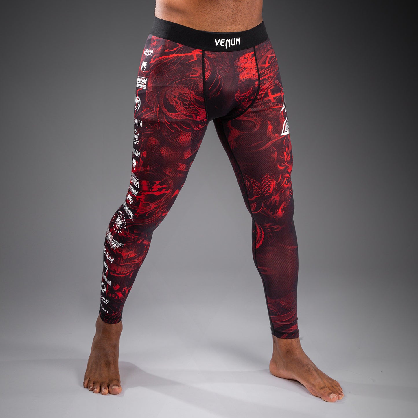 Venum 20th Anniversary Spats - Schwarz/Rot