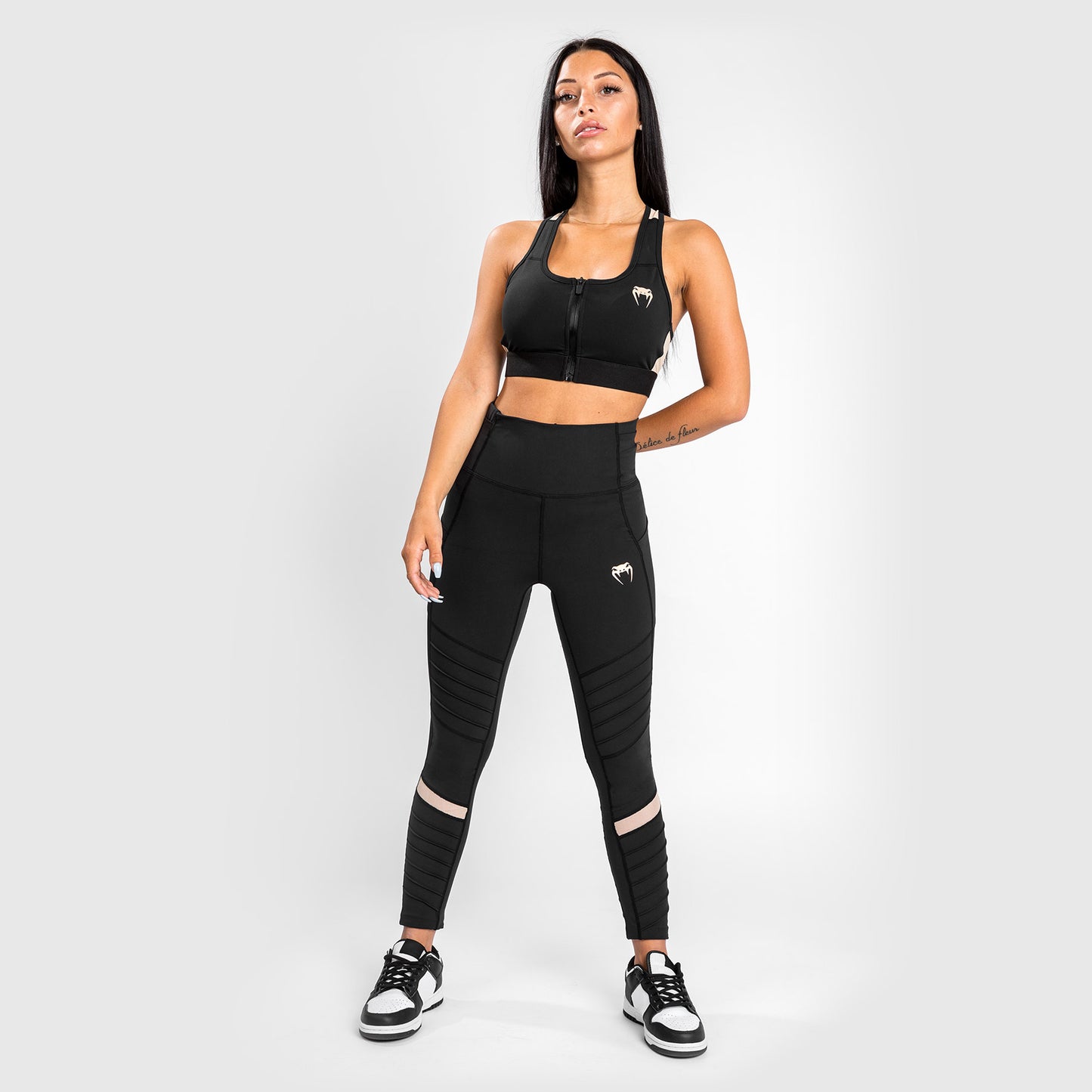 Venum Moto 7/8 Leggings – Schwarz/Sand