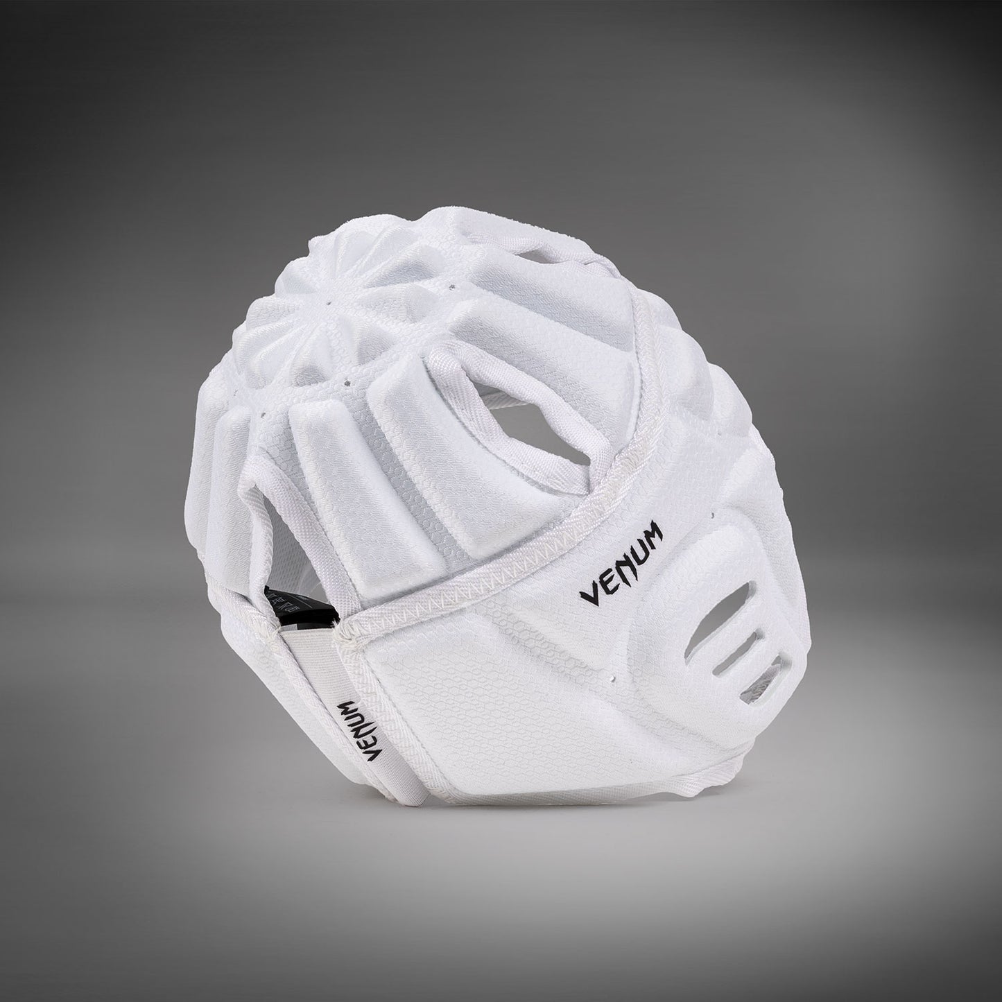 Venum Elite Protect Softshell Helm – Weiß/Schwarz