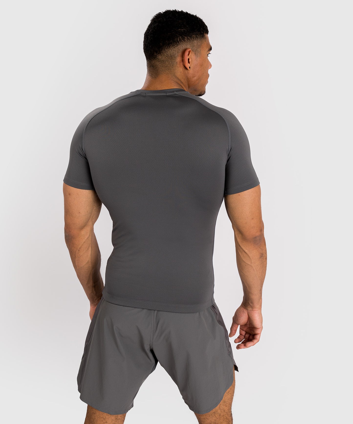 Venum Contender Herren Kurzarm Rashguard - Grau
