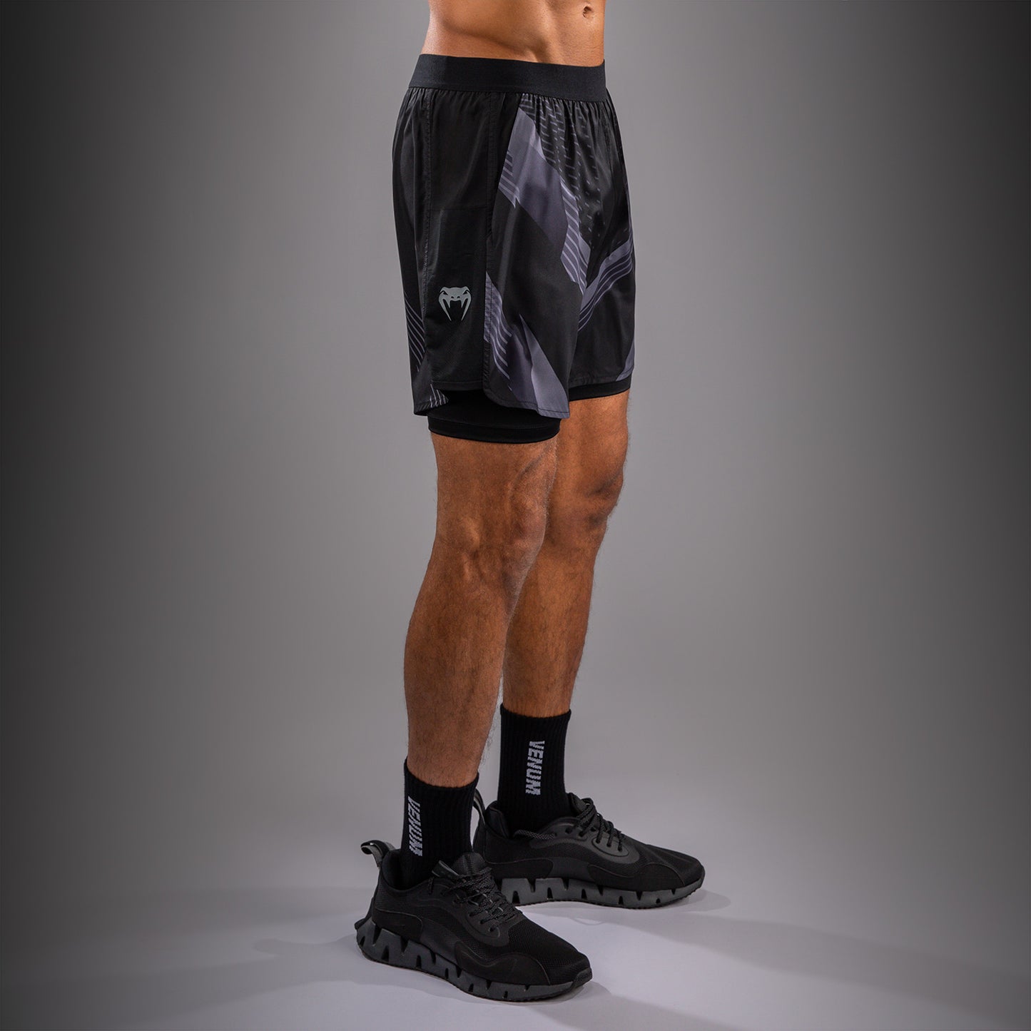 Venum No-Gi 6.0 Trainingsshorts - Schwarz/Grau