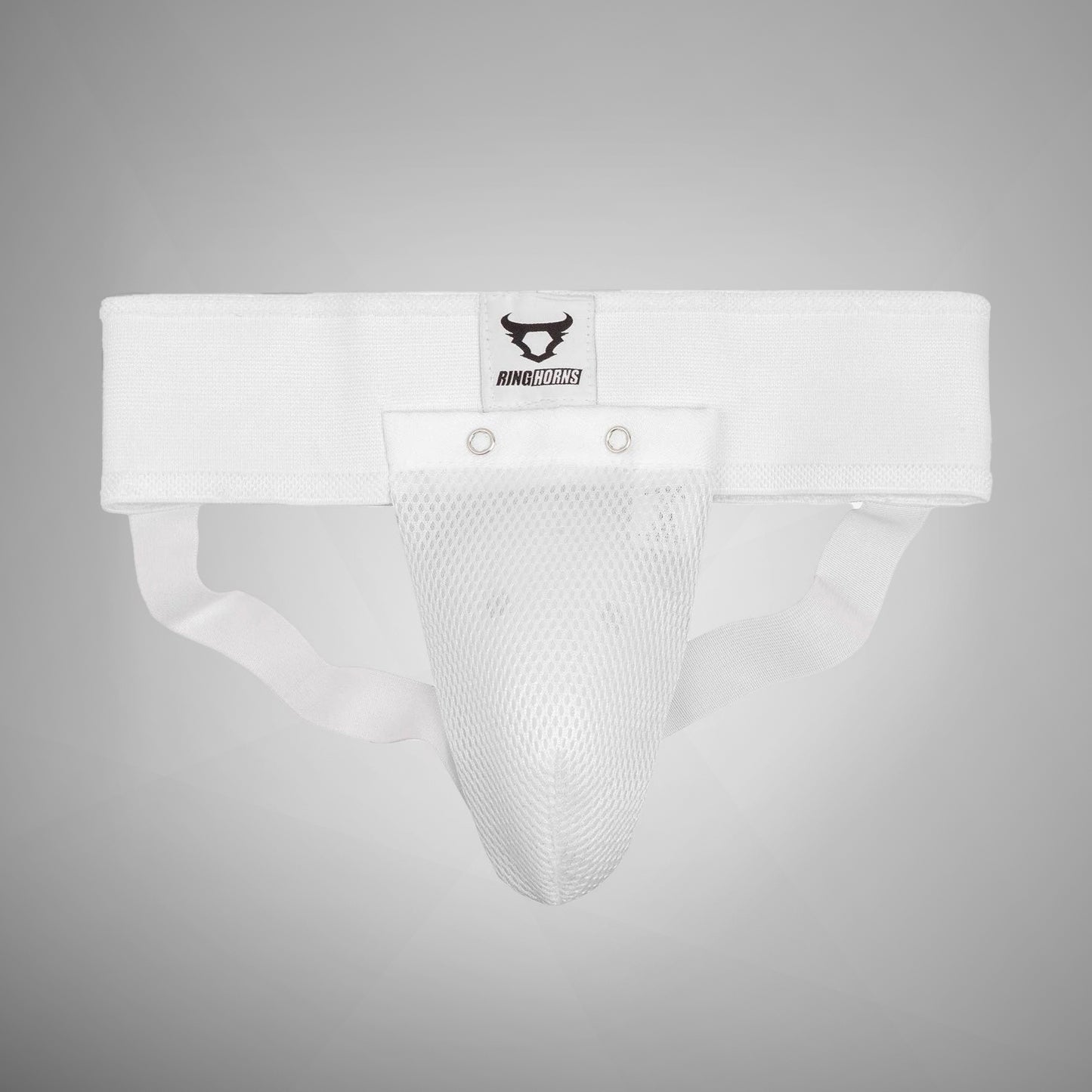 Ringhorns Charger by Venum Kids Tiefschutz und Suspensorium – Weiß