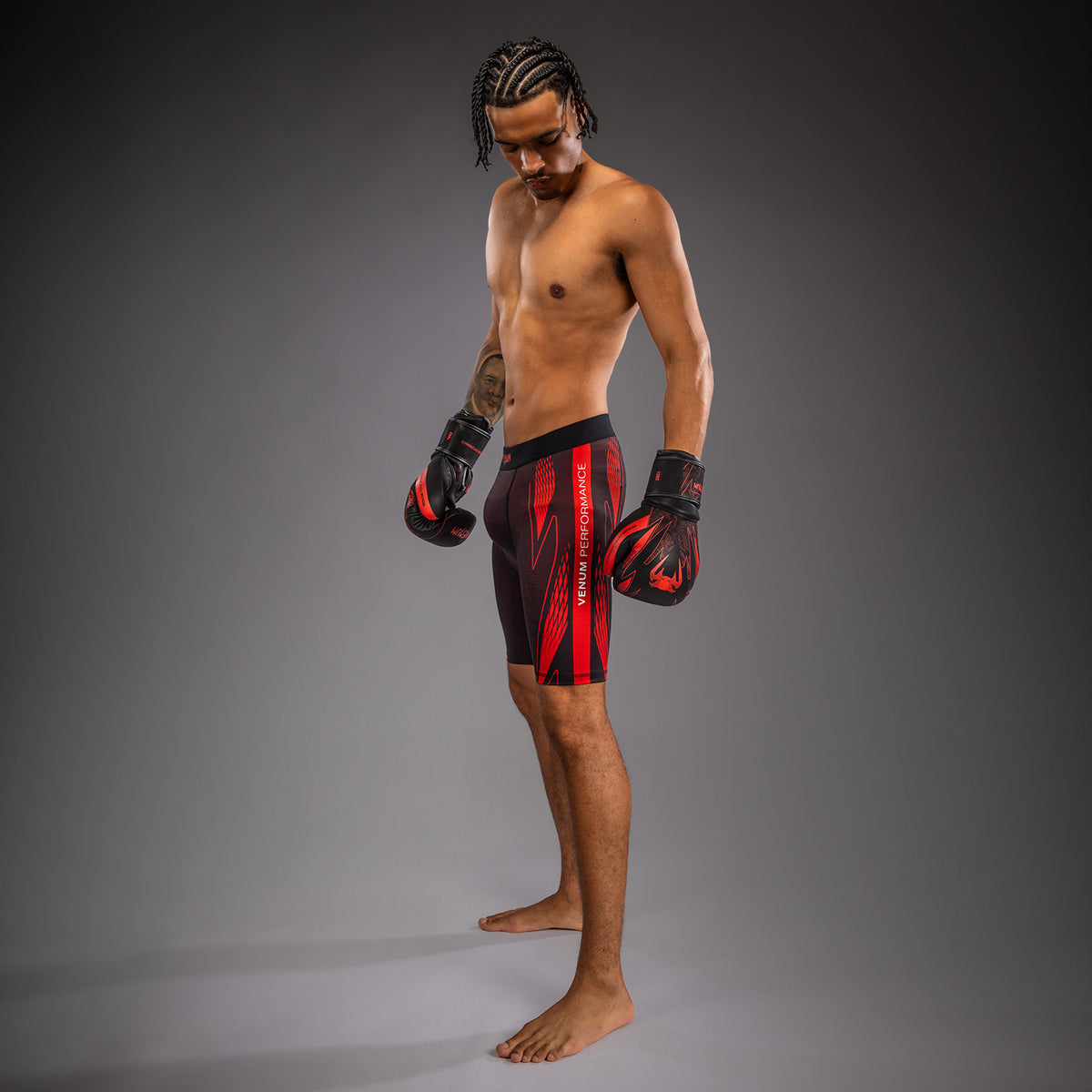Venum Amazonia Reborn Kompressionsshorts - Schwarz/Rot