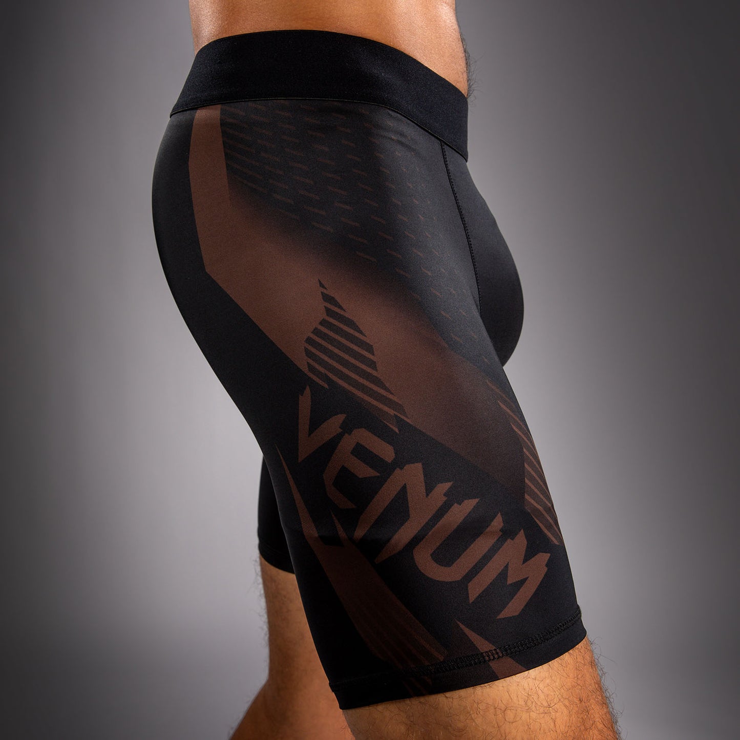 Venum No-Gi 6.0 Kompressionsshort - Schwarz/Braun