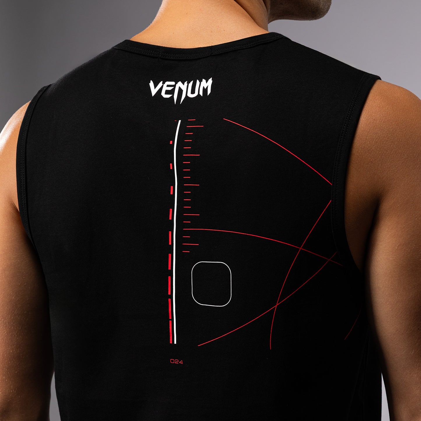 Venum Tactical XT Tank Top - Schwarz/Feuerrot