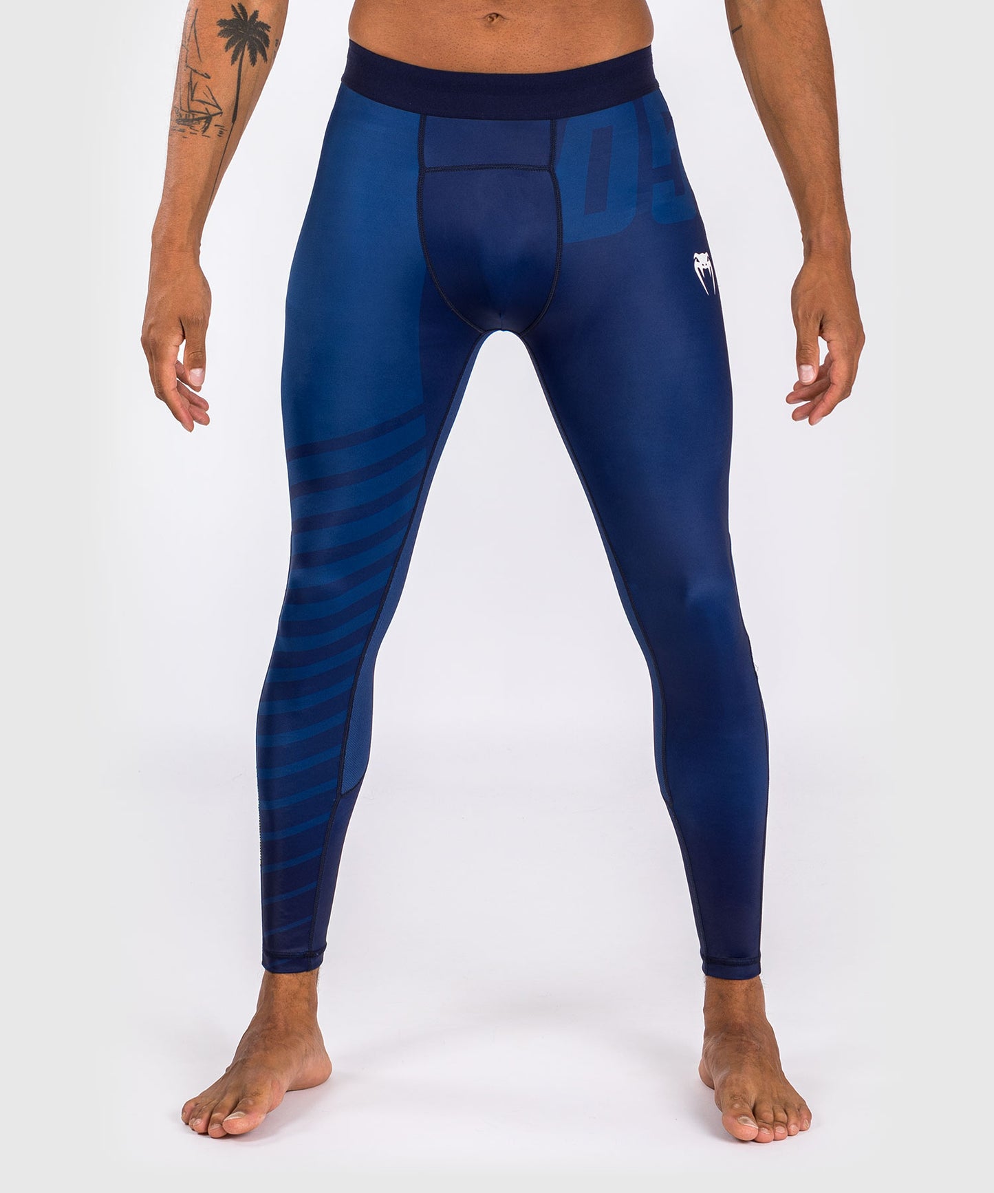 Venum Sport 05 Kompressionshose - Blau/Gelb