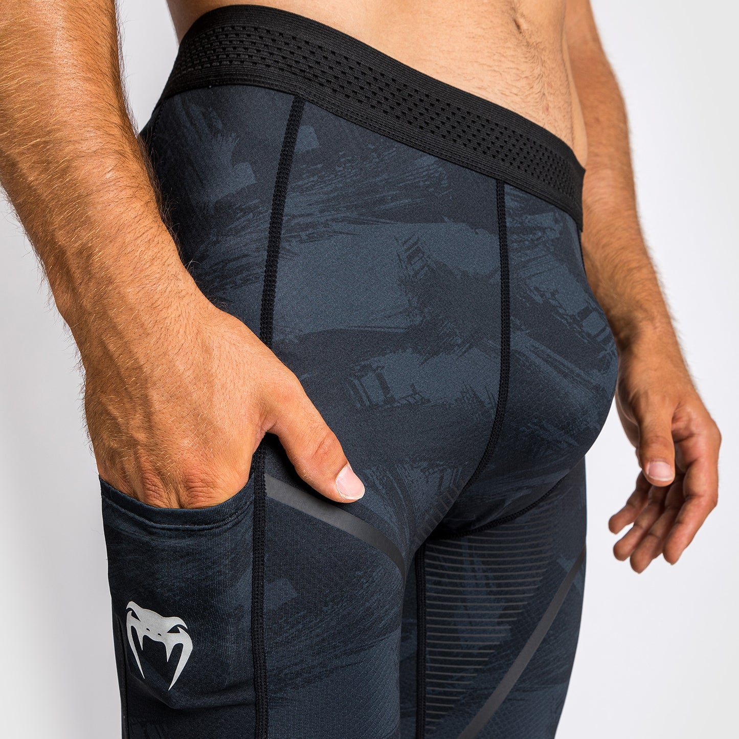Venum Electron 3.0 Kompressionshose - Schwarz