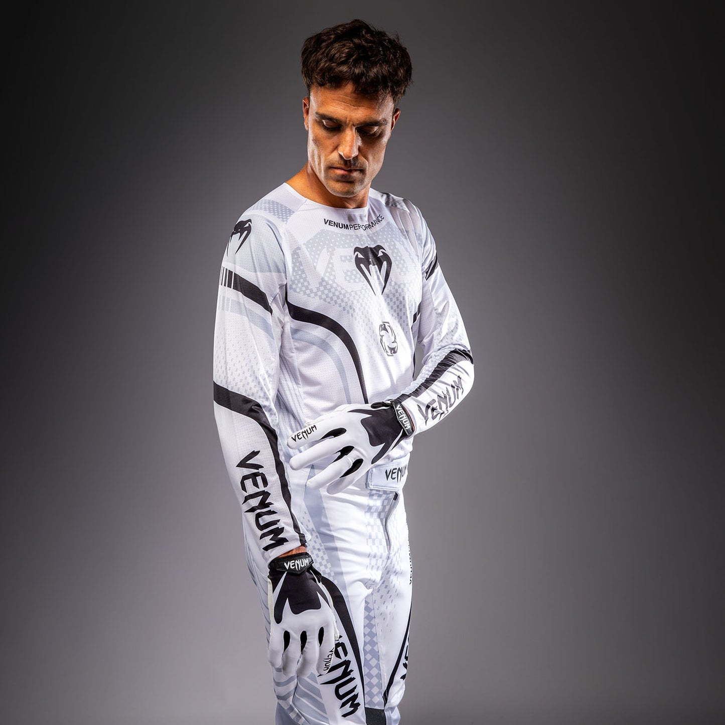 Venum MX Challenger Motorsports-Trikot - Weiß