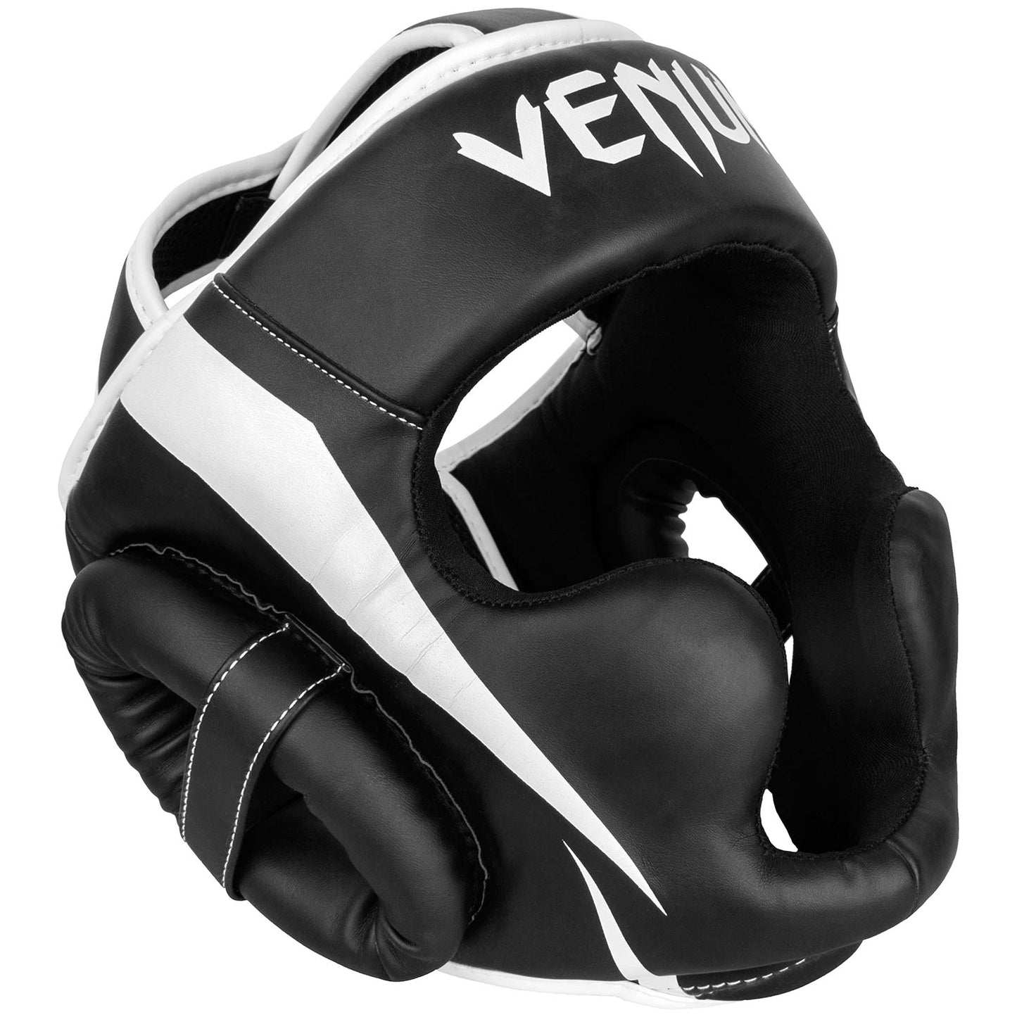 Venum Elite Kopfschutz- Schwarz/Weiß